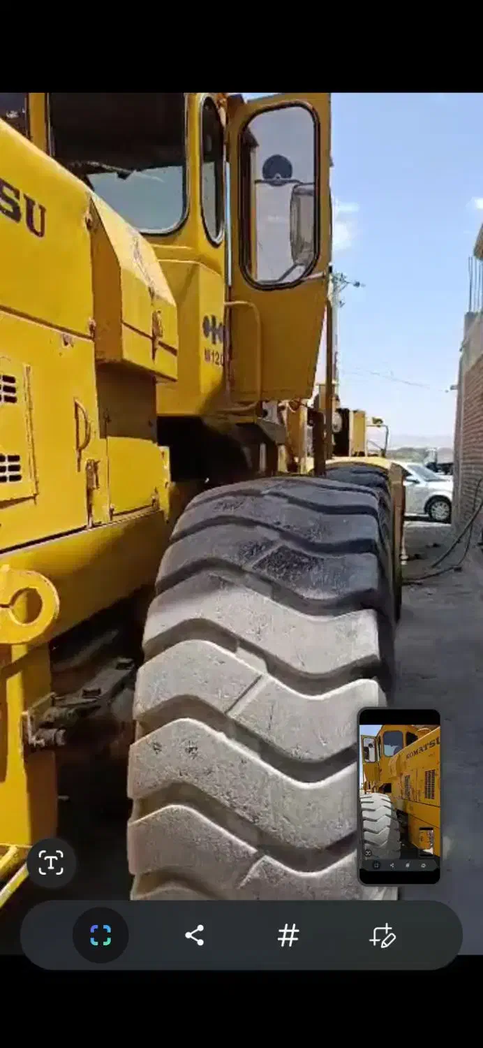 لودر کوماتسو  ۱۲۰ تماس ۰۹۱۸۹۴۳۳۸۳۴|خودرو سنگین|ایلام, |دیوار