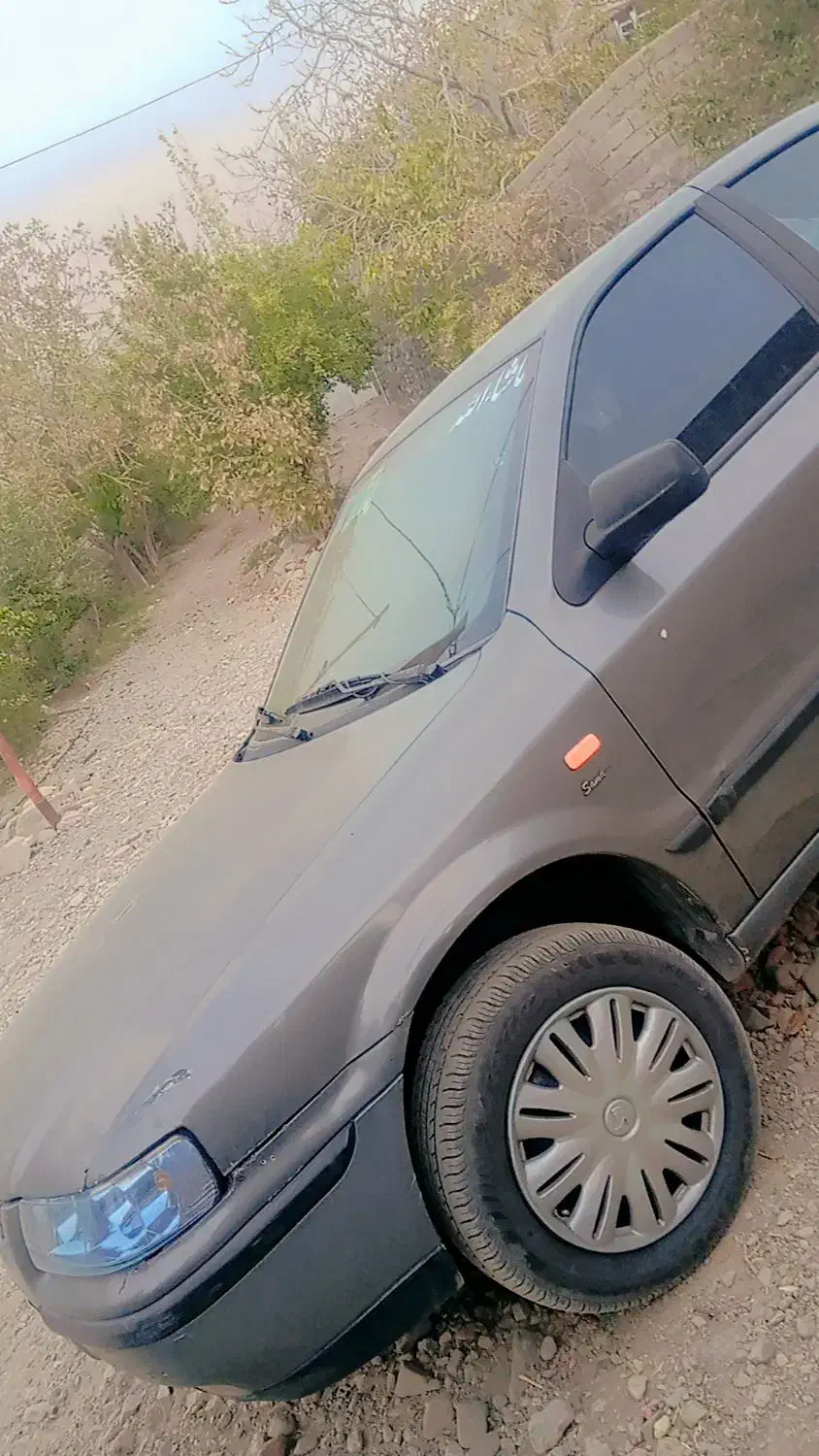 سمند شاسی پلم کار خانه دو گانه سی ان جی|خودرو سواری و وانت|جیرفت, |دیوار