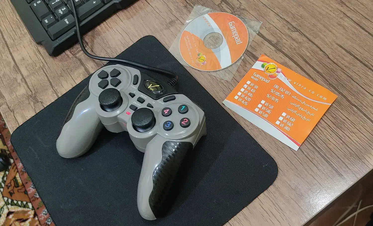 دسته کامپیوتر ویبره دار استفاده نشده و نو|قطعات و لوازم جانبی رایانه|ابهر, |دیوار