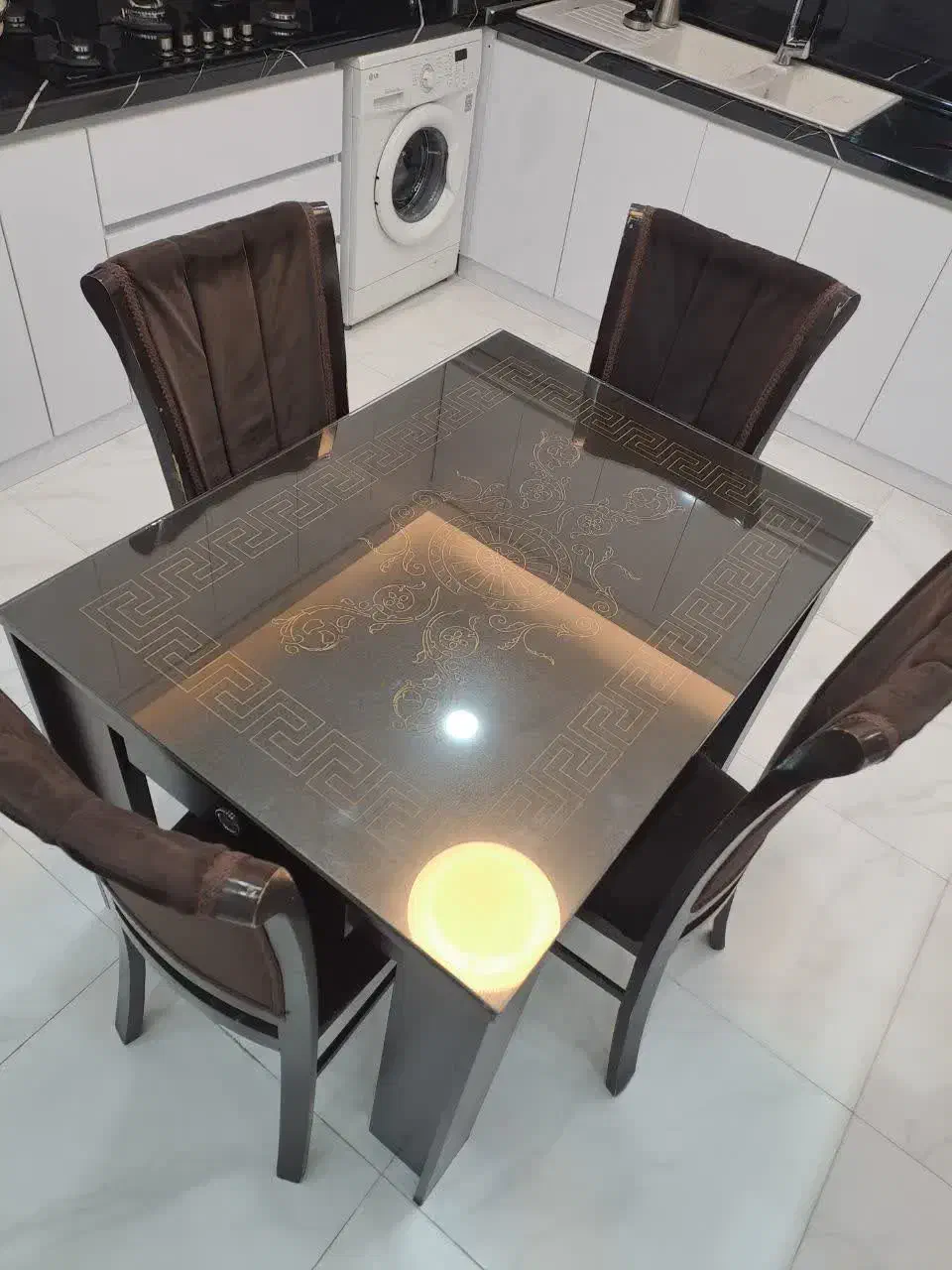 میز نهارخوری|میز و صندلی غذاخوری|دورود, |دیوار