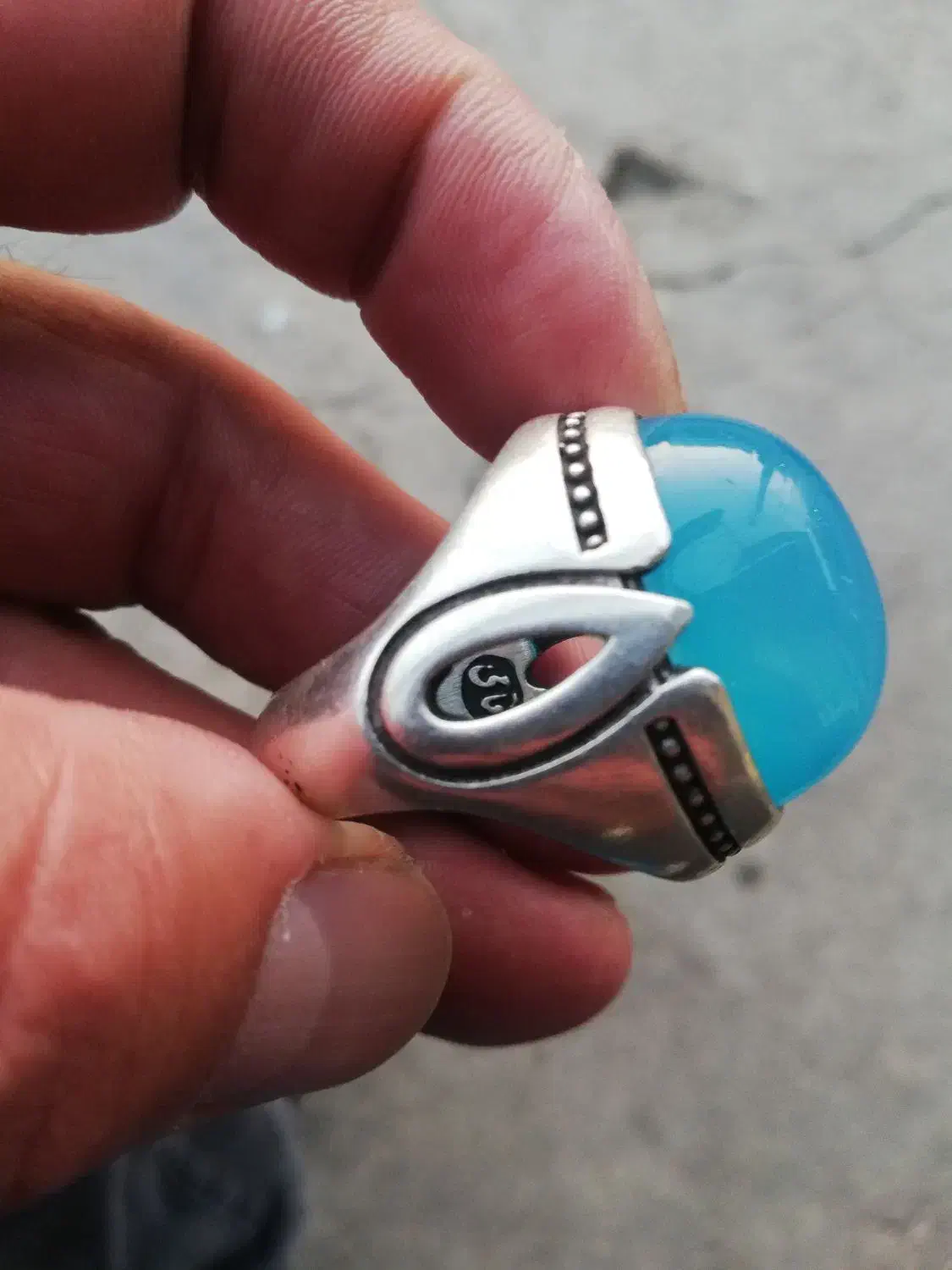 انگشتر زیبا نقره|جواهرات|کرج, اسلام‌آباد|دیوار