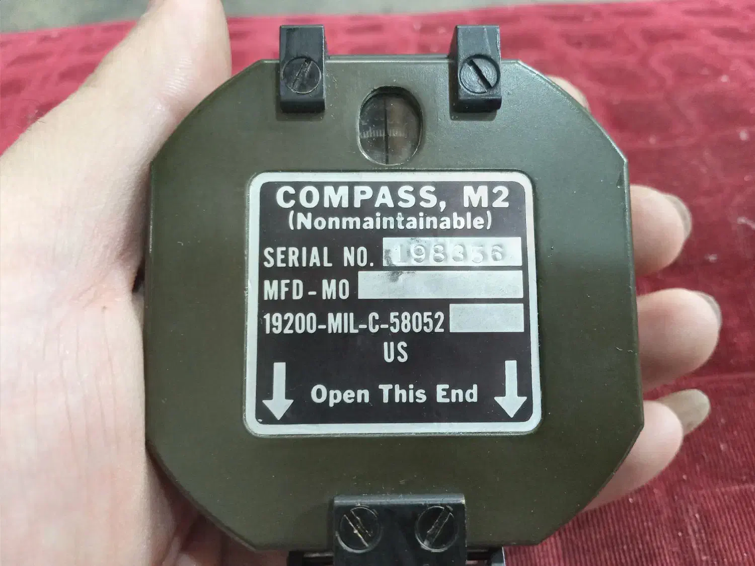 قطب نمای امریکای نو اکبند|کلکسیون اشیاء عتیقه|اصفهان, شاهد|دیوار