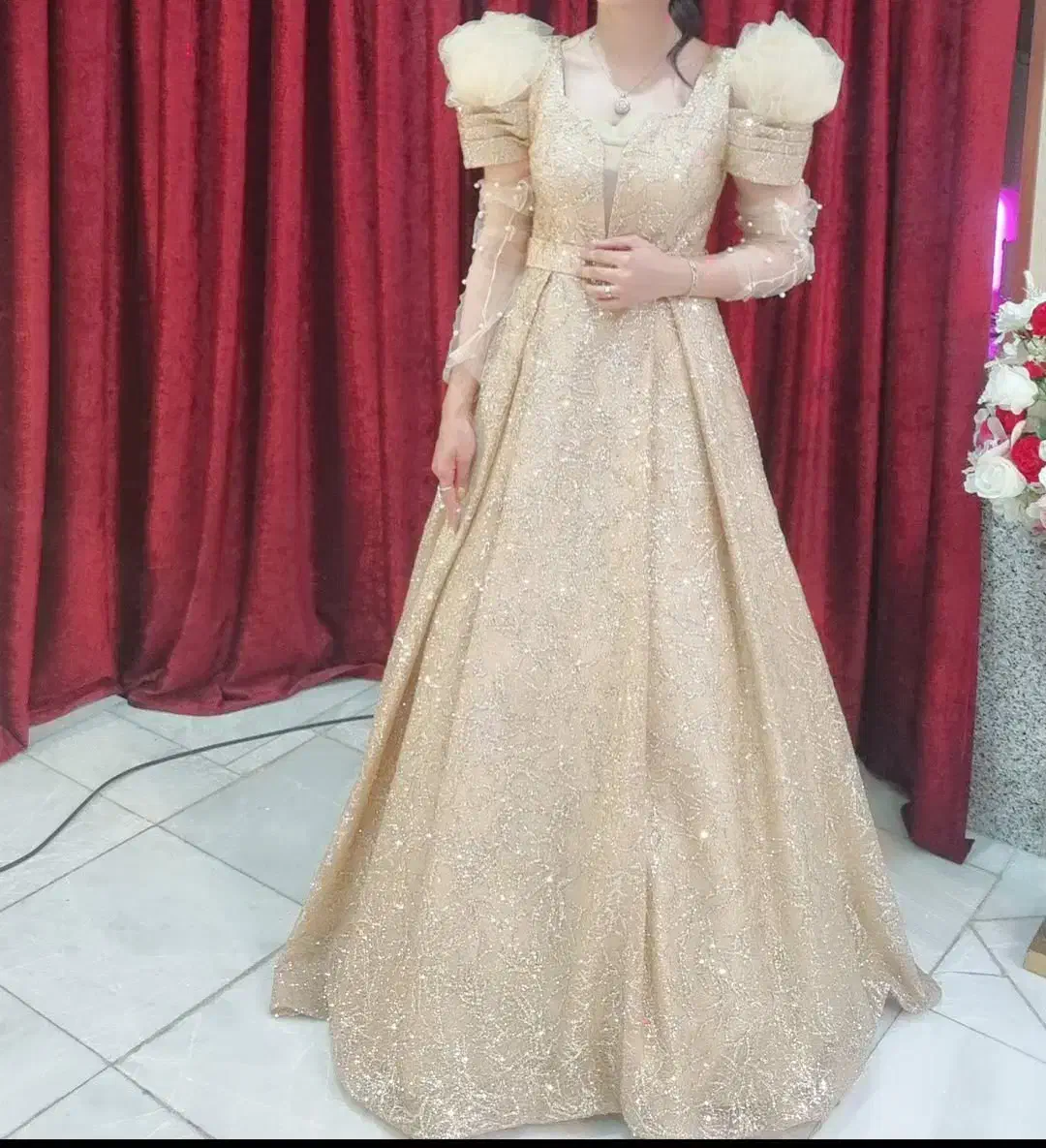 پیراهن مجلسی شب بسیار شیک و ناز|لباس|تهران, امام حسین|دیوار