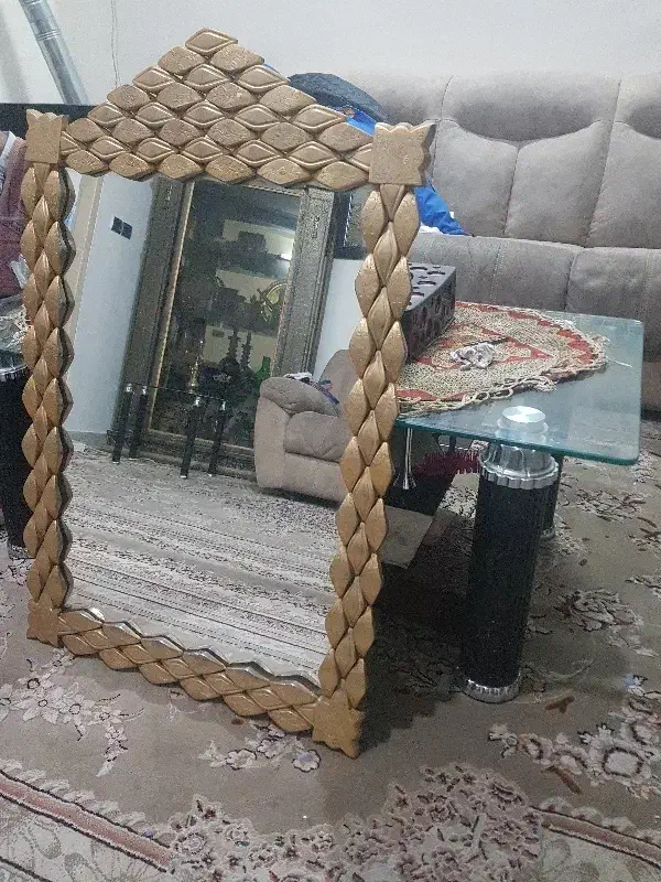 یکعدد آیینه ی برنجی قدیمی|کلکسیون اشیاء عتیقه|پاکدشت, پاکدشت (مامازند)|دیوار