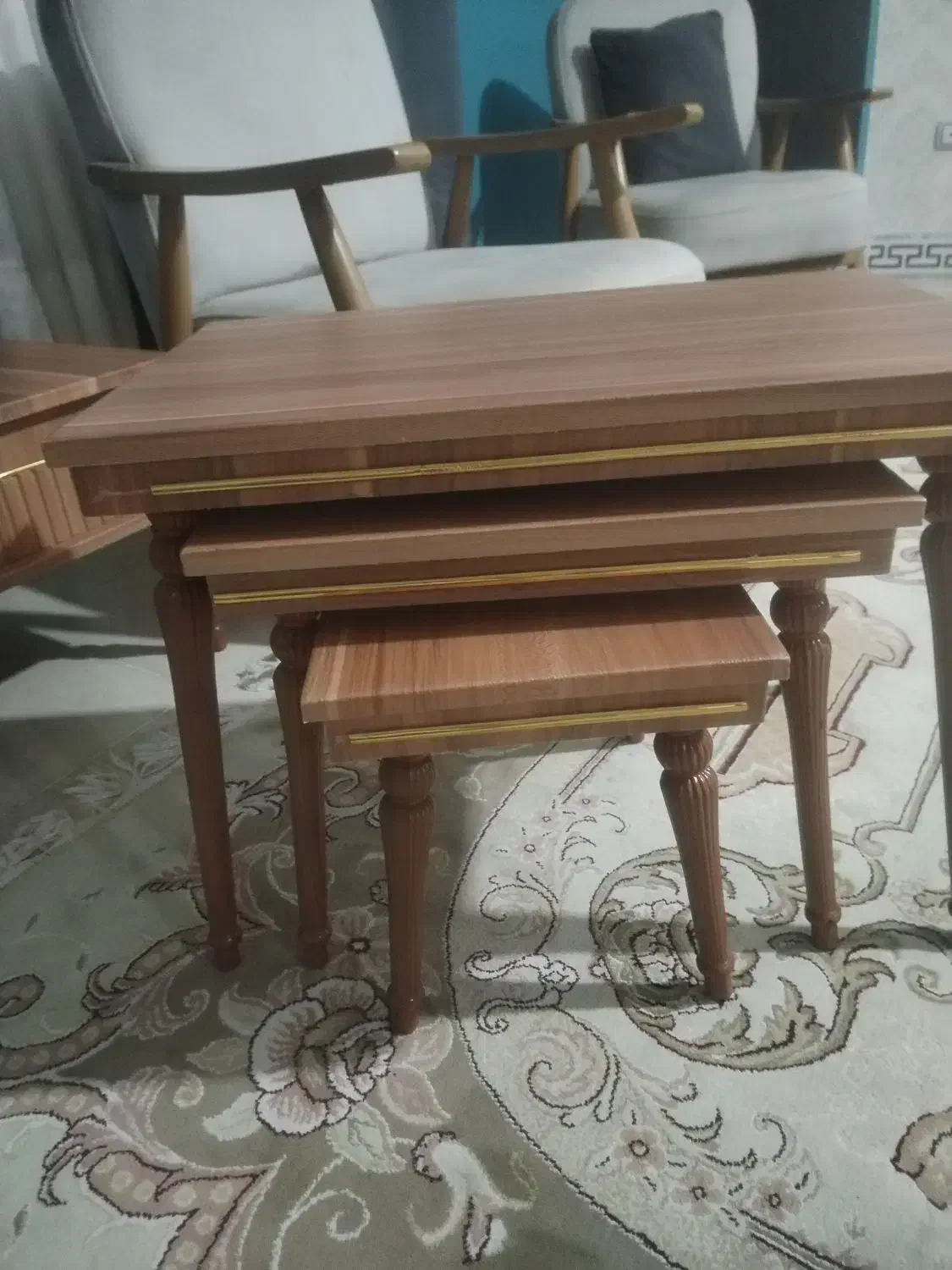 جلو مبلی و عسلی 4 تیکه|مبلمان خانگی و میز عسلی|چابهار, |دیوار