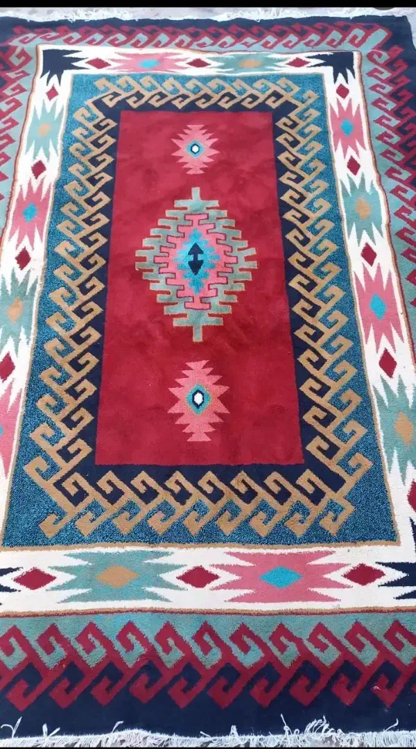 گلیم فرش سالم نو6متری|گلیم، جاجیم، گبه|قزوین, |دیوار