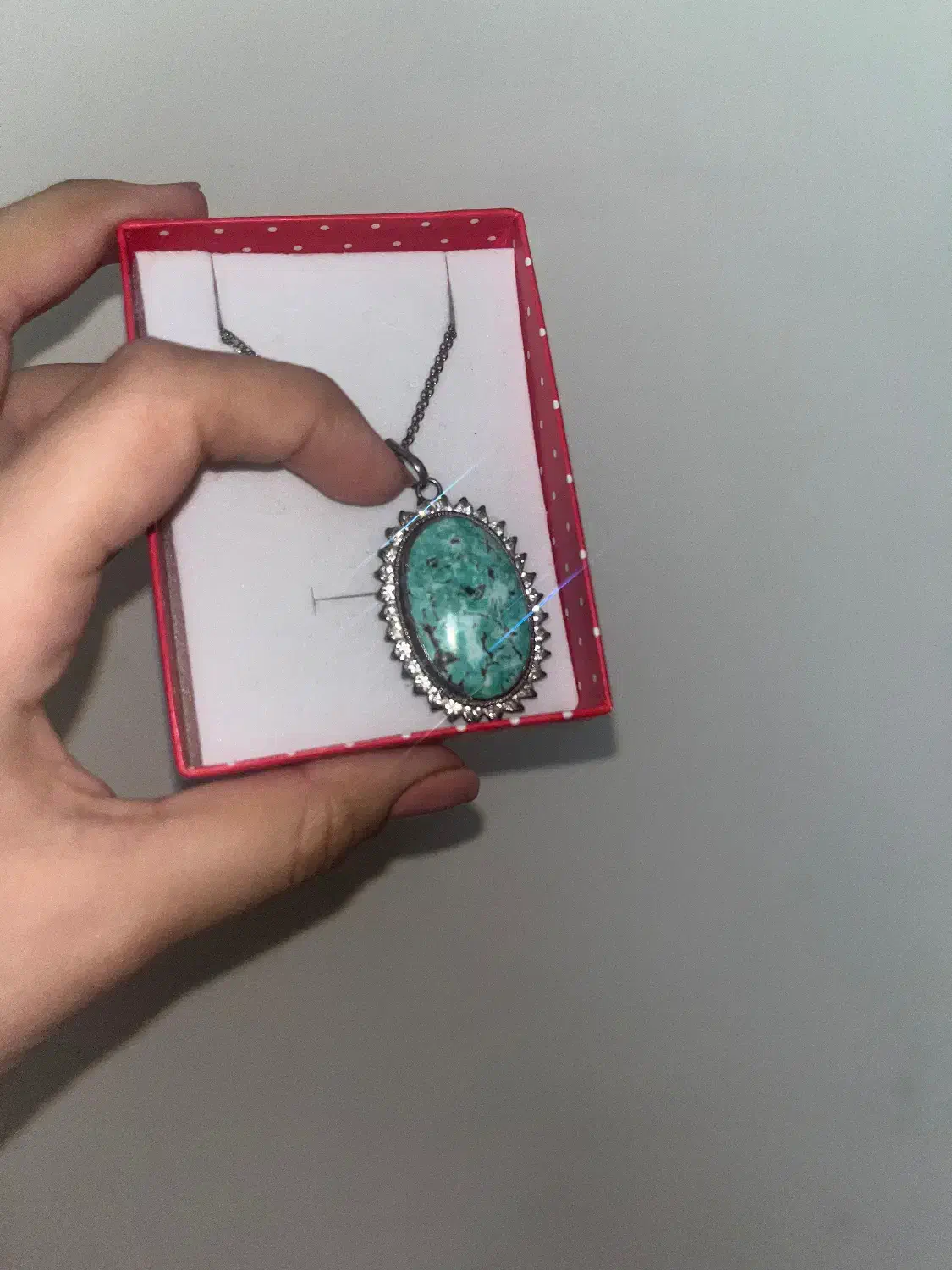 گردنبند فیروزه نمادار سنگ درشت|جواهرات|تهران, گیشا|دیوار