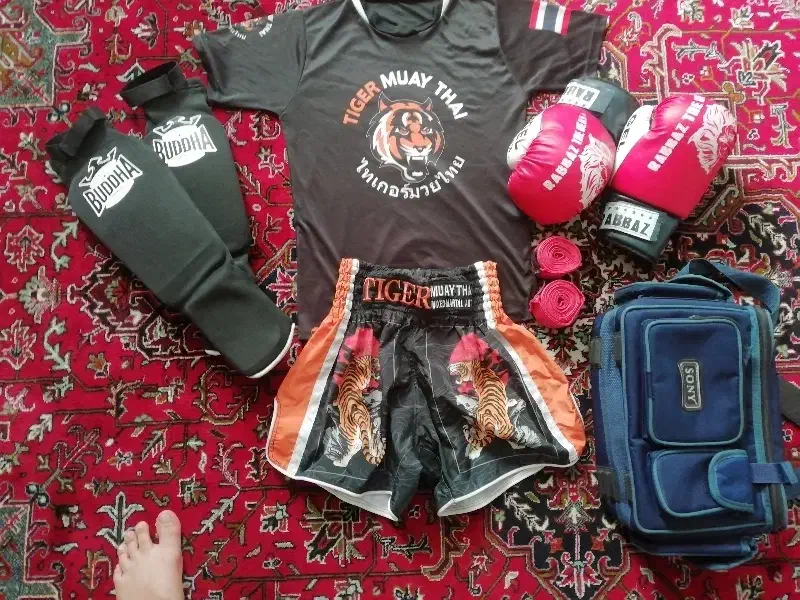 ست کامل موی تای اصل|تجهیزات ورزشی|خوی, |دیوار