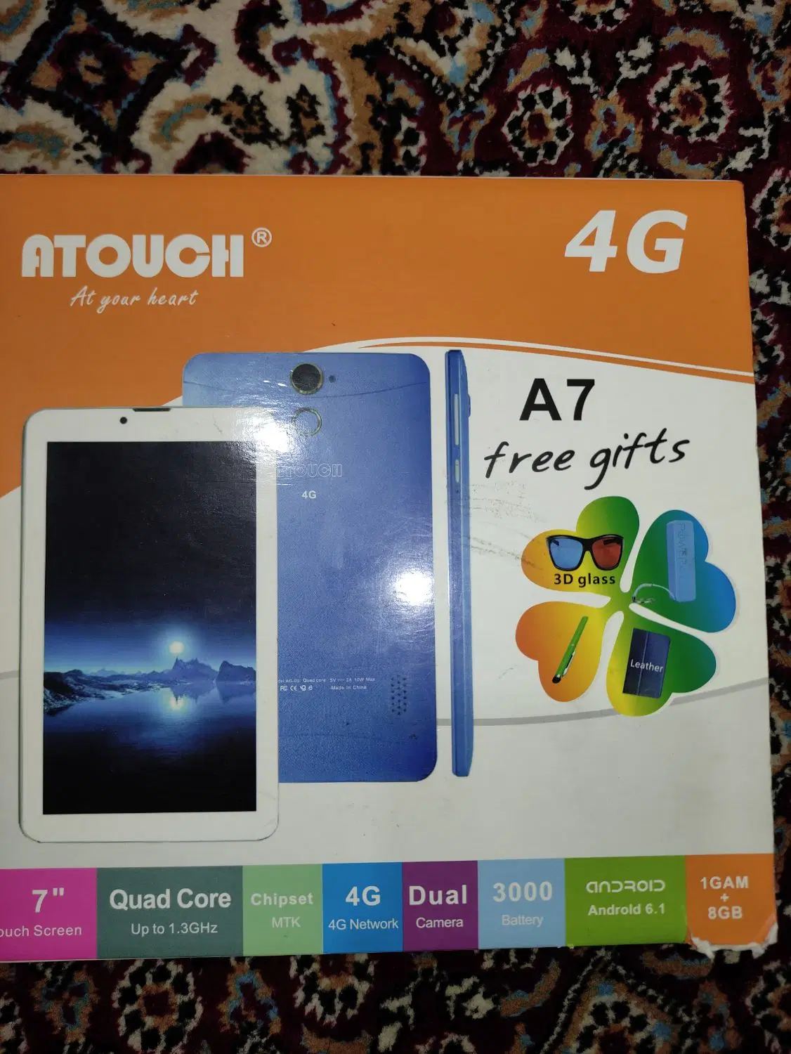 تبلت atouch A7|تبلت|خوسف, |دیوار