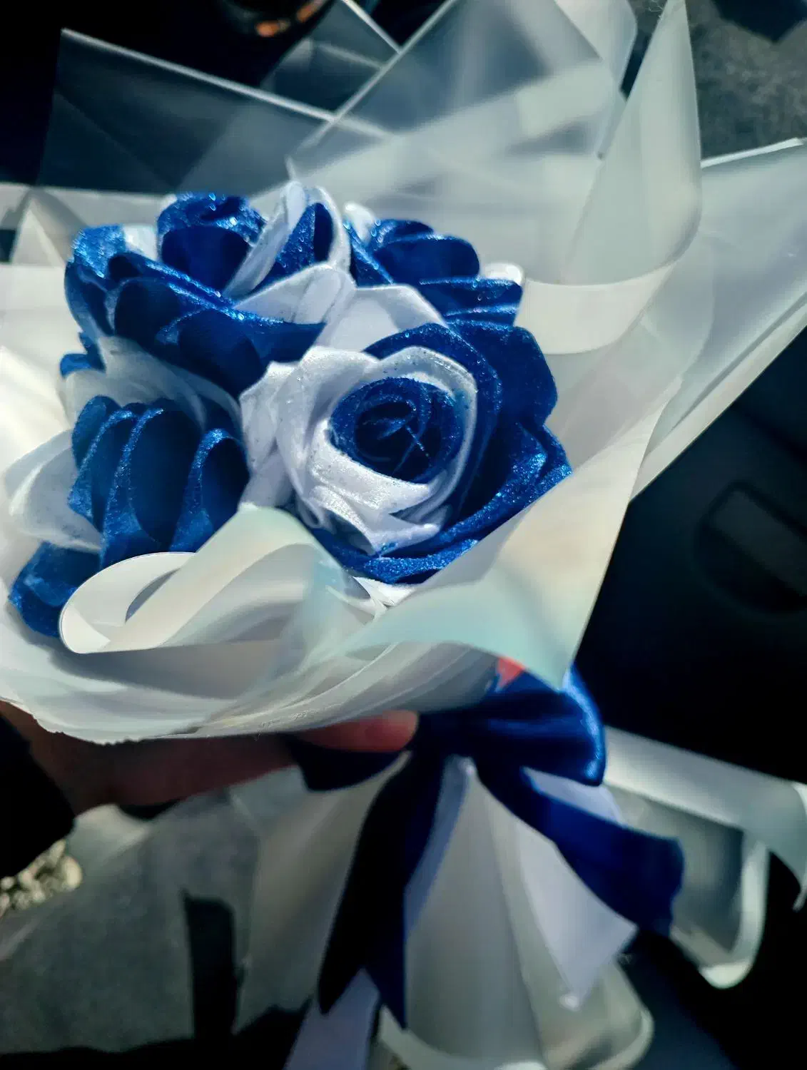 دسته گل ربانی شاین دار|گل مصنوعی|بروجرد, |دیوار