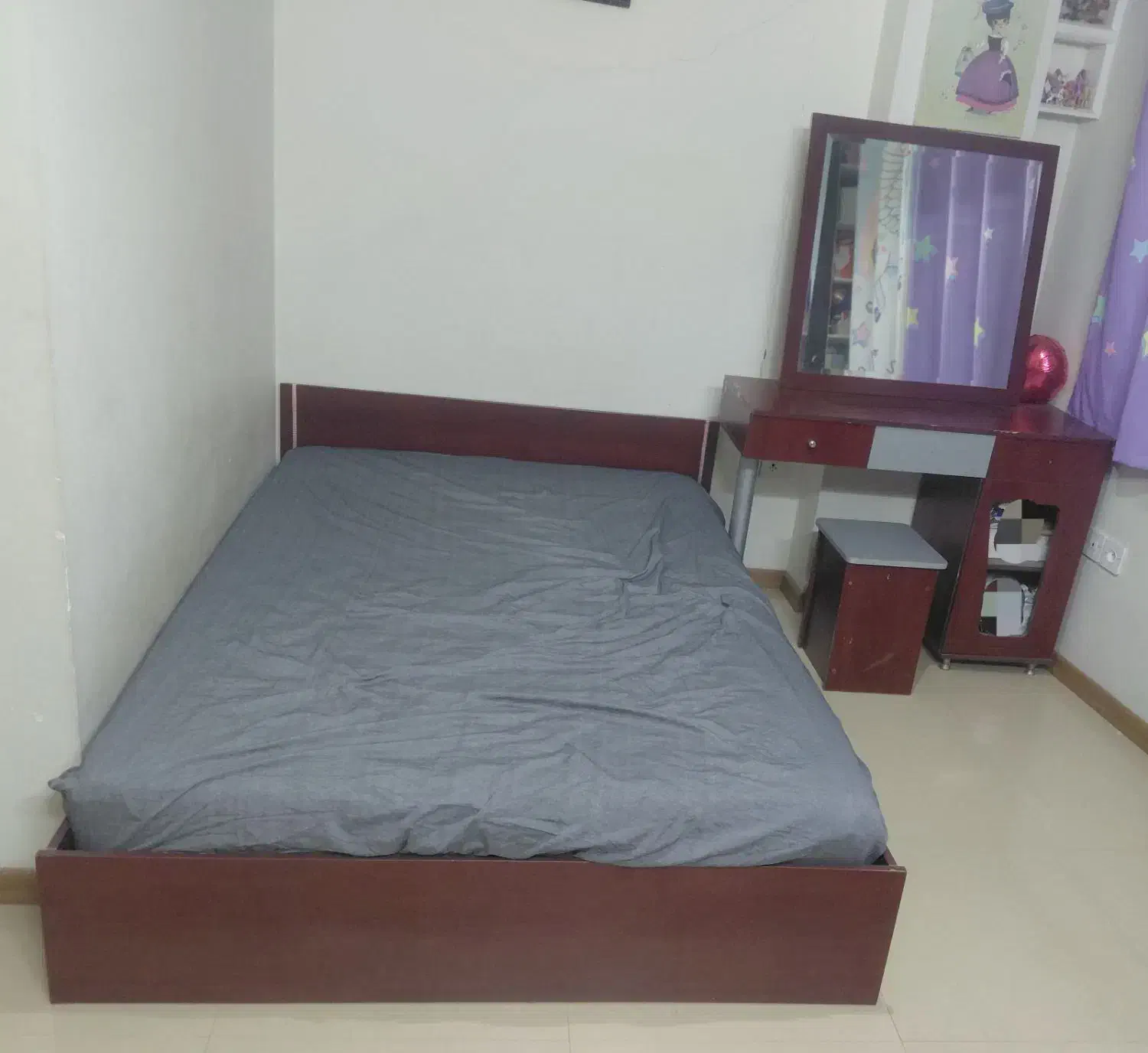 تخت و دراور|تخت و سرویس خواب|تهران, اختیاریه|دیوار