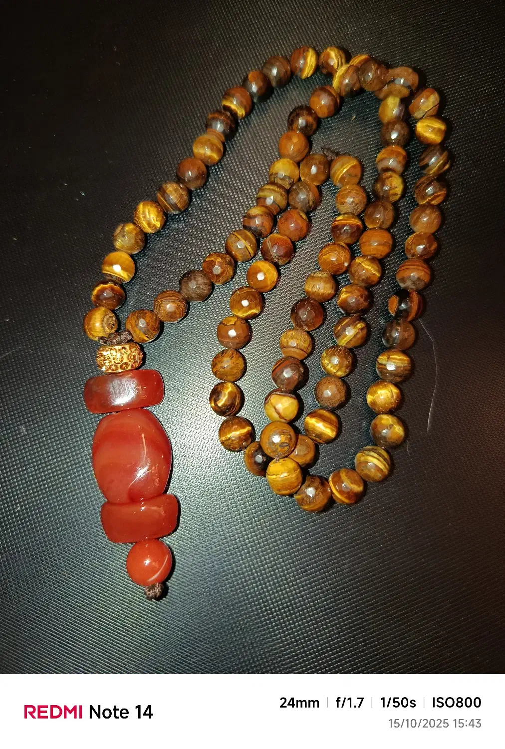 گردنبند چشم ببر و عقیق اصل|جواهرات|تهران, دانشگاه شریف|دیوار