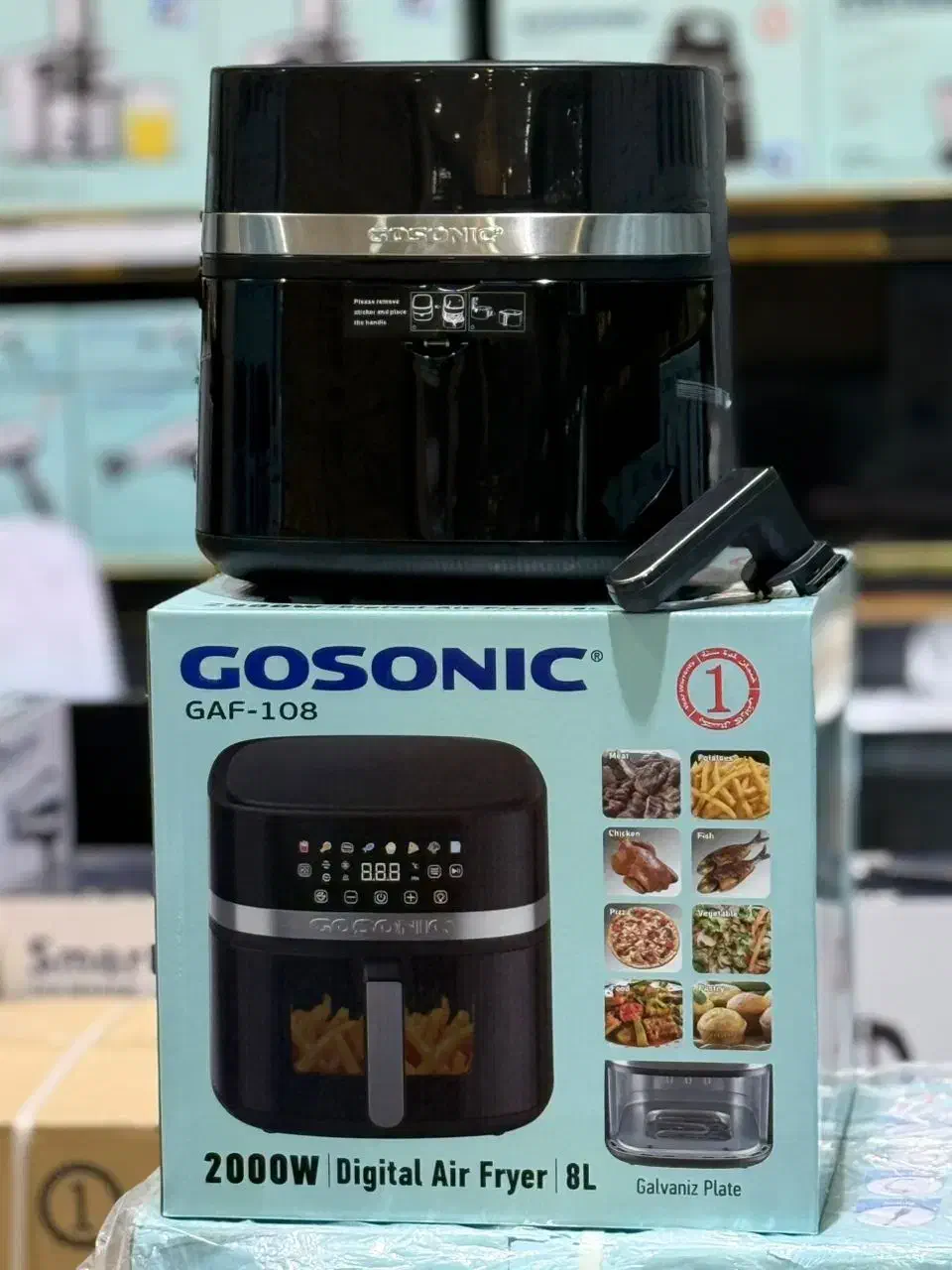 سرخ کن رژیمی گاسونیک سرخکن بدون روغن گوسونیک|اجاق گاز و لوازم برقی پخت‌وپز|قم, محمد آباد|دیوار