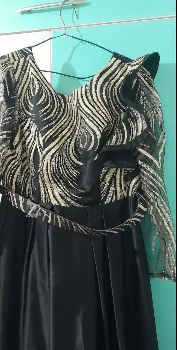 لباس مجلسی مشکی سایز ۴۶|لباس|آمل, |دیوار