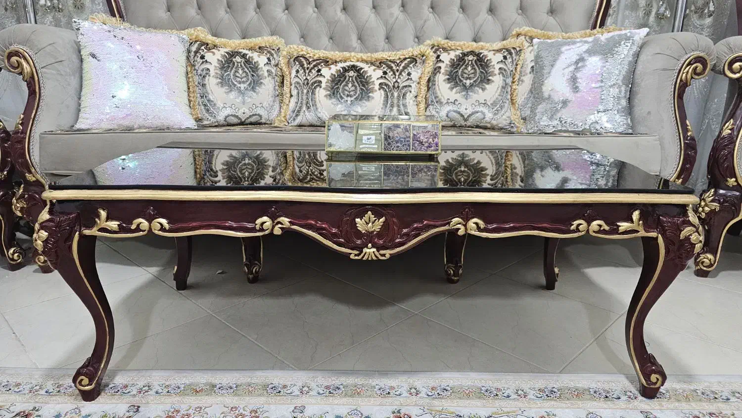 مبلمان ۹ نفره|مبلمان خانگی و میز عسلی|رباطکریم, رباطکریم|دیوار