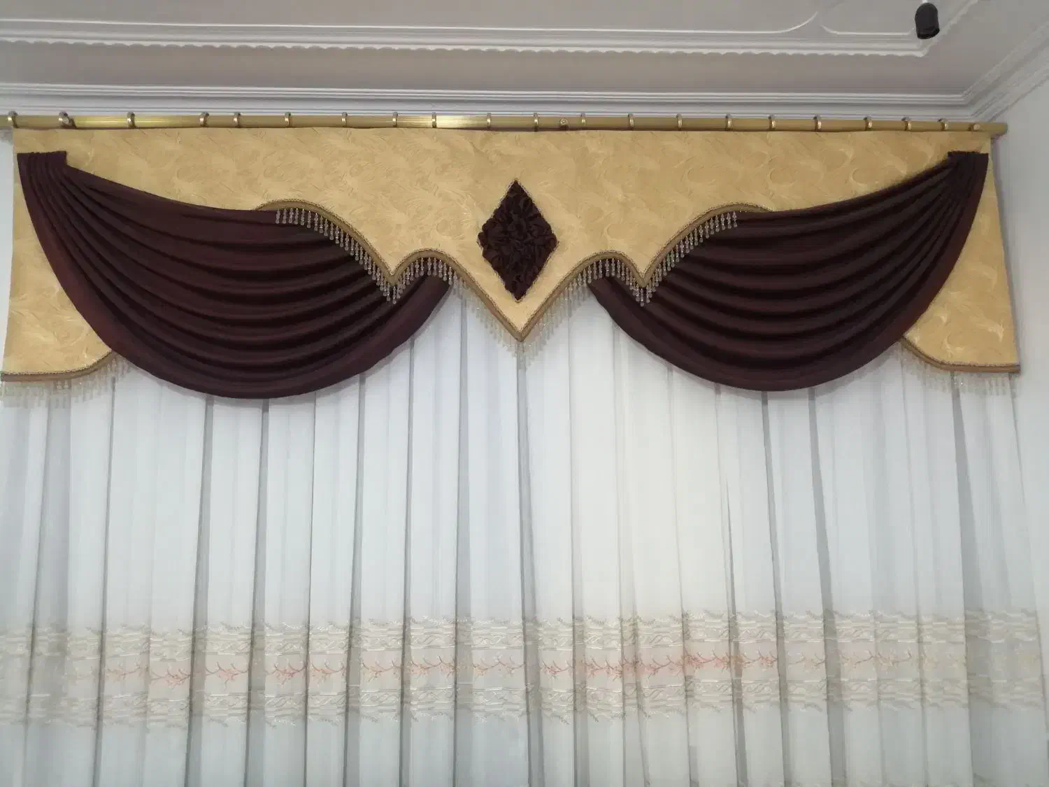 پرده پذیرایی|پرده، رانر، رومیزی|نی‌ریز, |دیوار