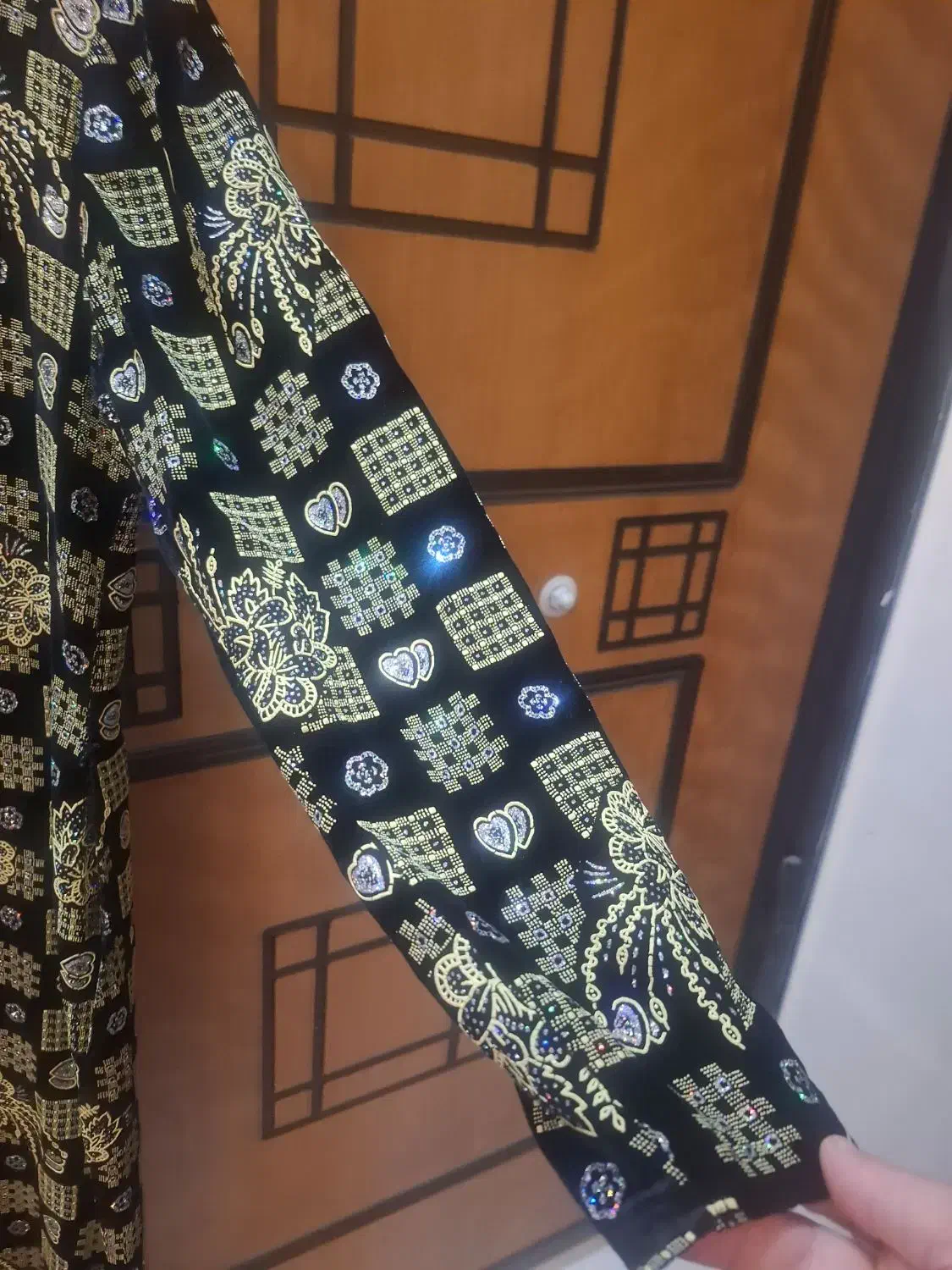 پیراهن مجلسی مخمل نو پارچه مخمل پر کار|لباس|تهران, صفا|دیوار