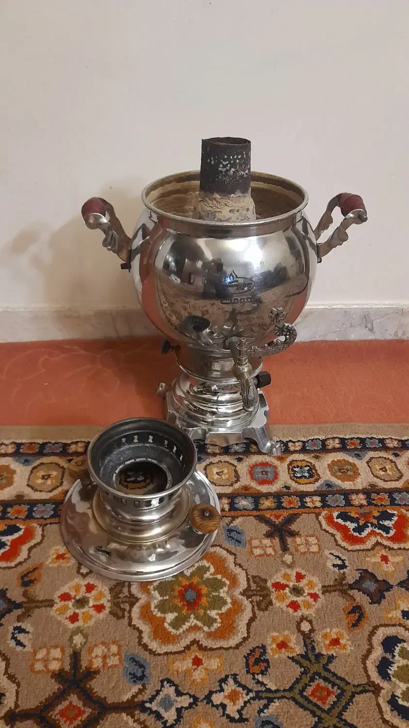 یک عدد سماور ۵ لیتری|کلکسیون اشیاء عتیقه|اردبیل, |دیوار
