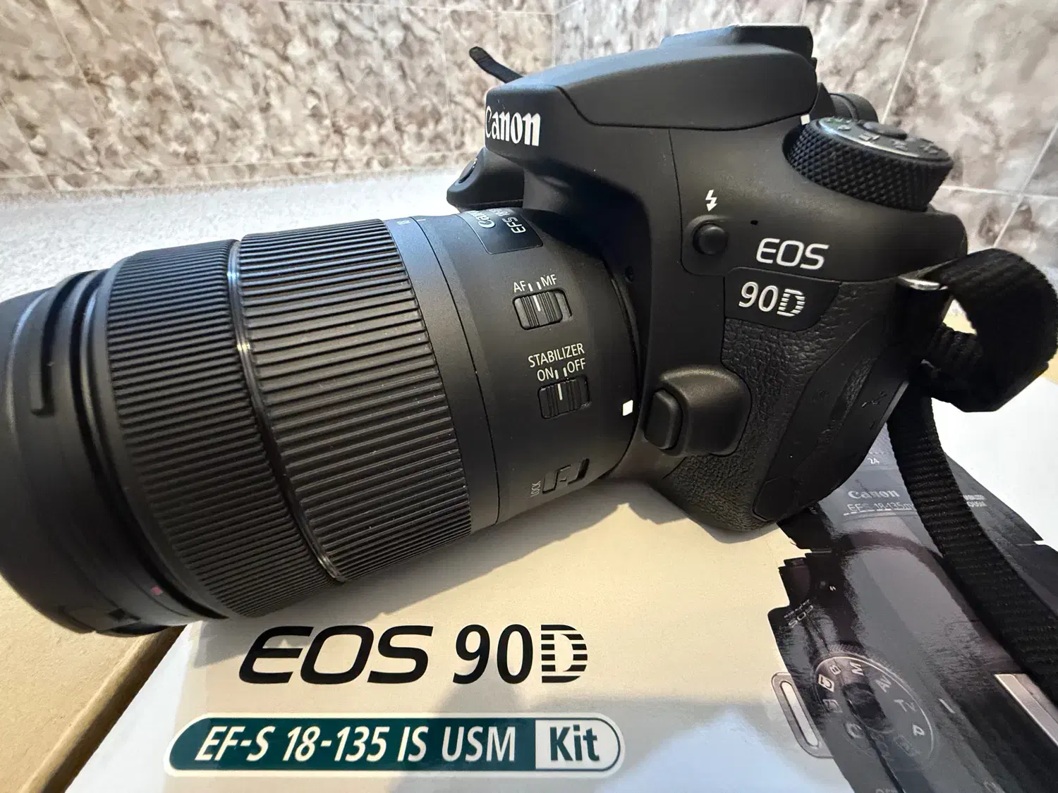 دوربین canon 90d با لنز 18-135|دوربین عکاسی و فیلمبرداری|بندر کنگان, |دیوار