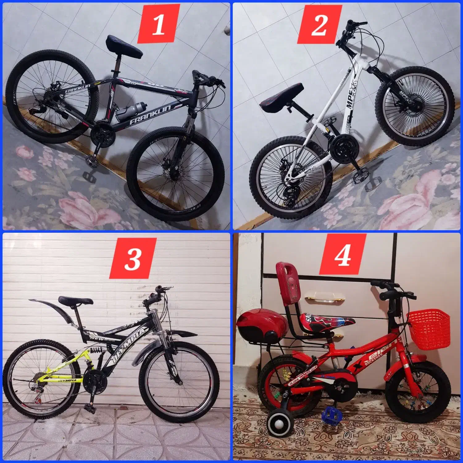 دوچرخه 27.5  20 المپیا دیسکی *درحد خشک*|دوچرخه، اسکیت، اسکوتر|کرمانشاه, |دیوار