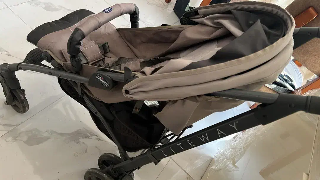 کالسکه بچه برند chicco اصل مدل LITE WAY|کالسکه و لوازم جانبی|رشت, رشتیان|دیوار