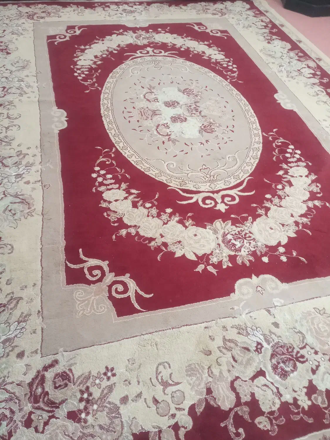 سلام دو عدد فرش ۱۲ متری در حد نو|فرش|بیرجند, |دیوار