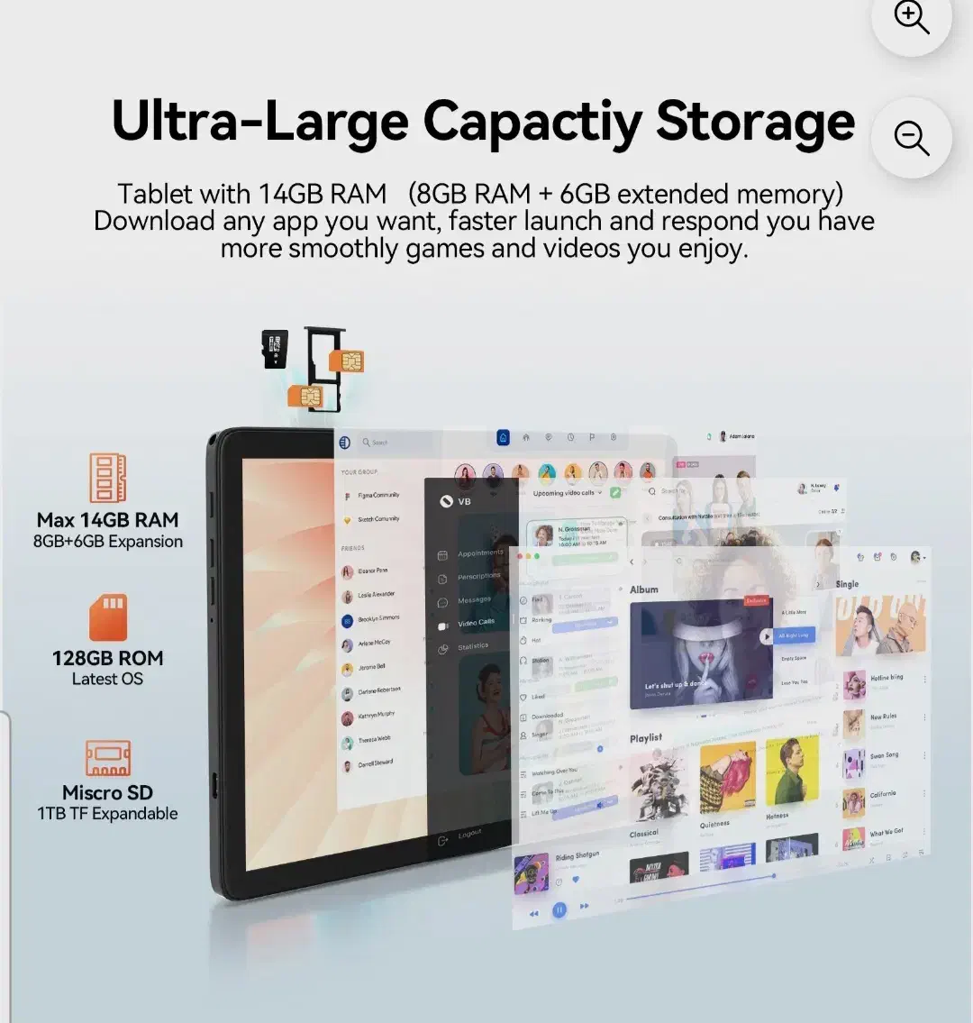 تبلت انروید Zonko Android Tablet 10 inches|تبلت|تهران, تجریش|دیوار