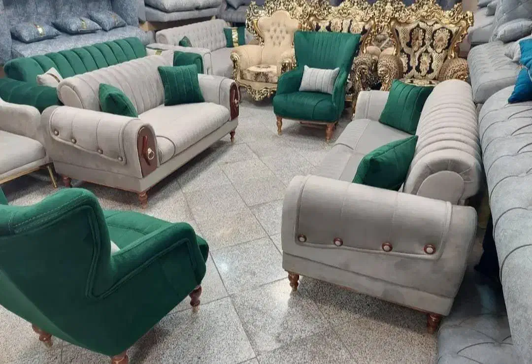 مبل ۷نفره سلین فقط به صورت اقساط|مبلمان خانگی و میز عسلی|خورموج, |دیوار