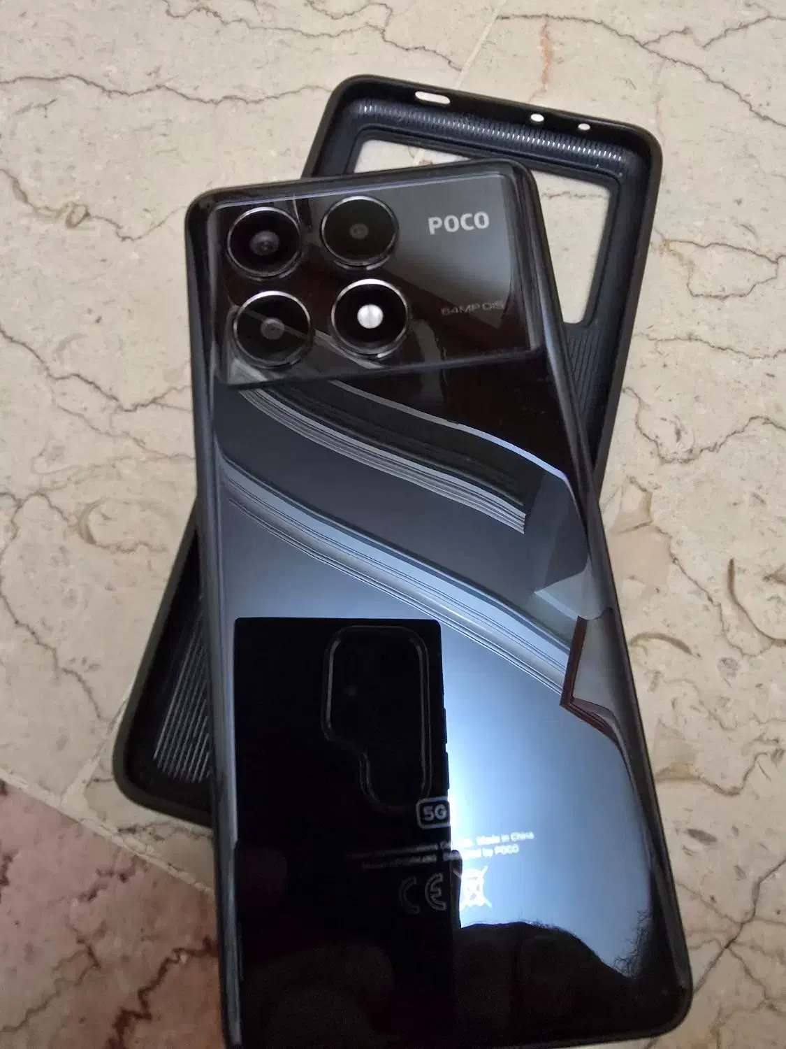 پوکو X6 pro مشکی  با ۵۱۲ گیگ حافظه و رم ۱۲|موبایل|تهران, پرواز|دیوار