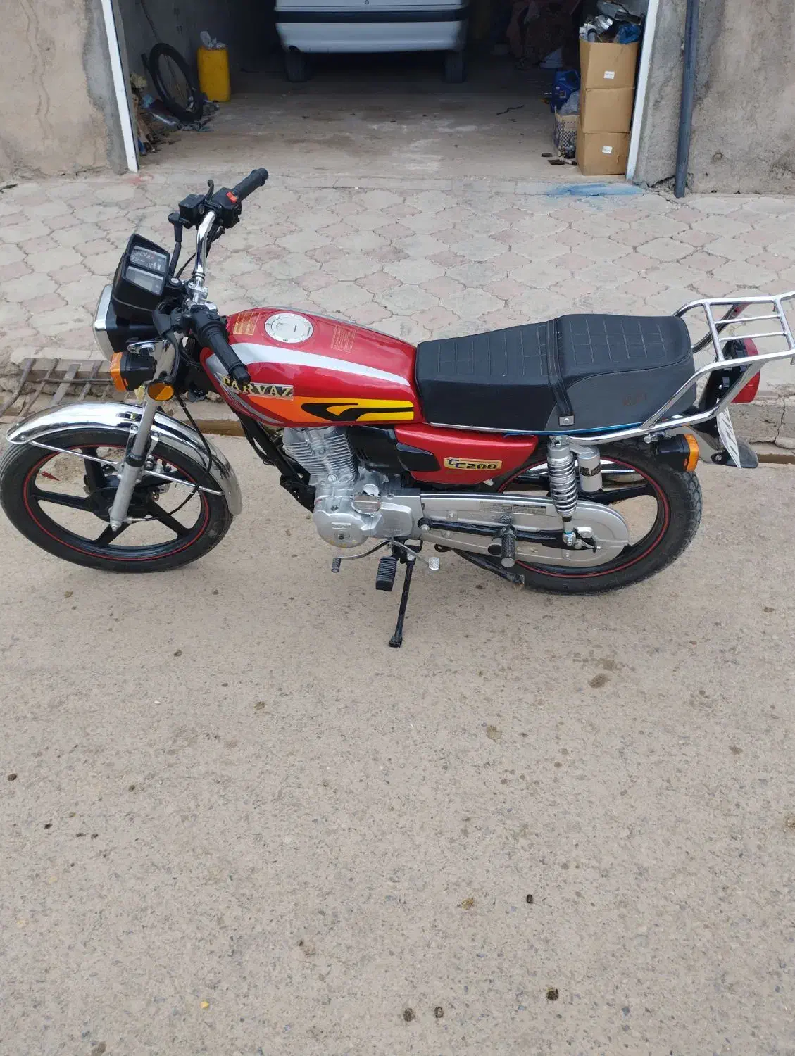 موتورسیکلت ۲۰۰|موتورسیکلت|هریس, |دیوار