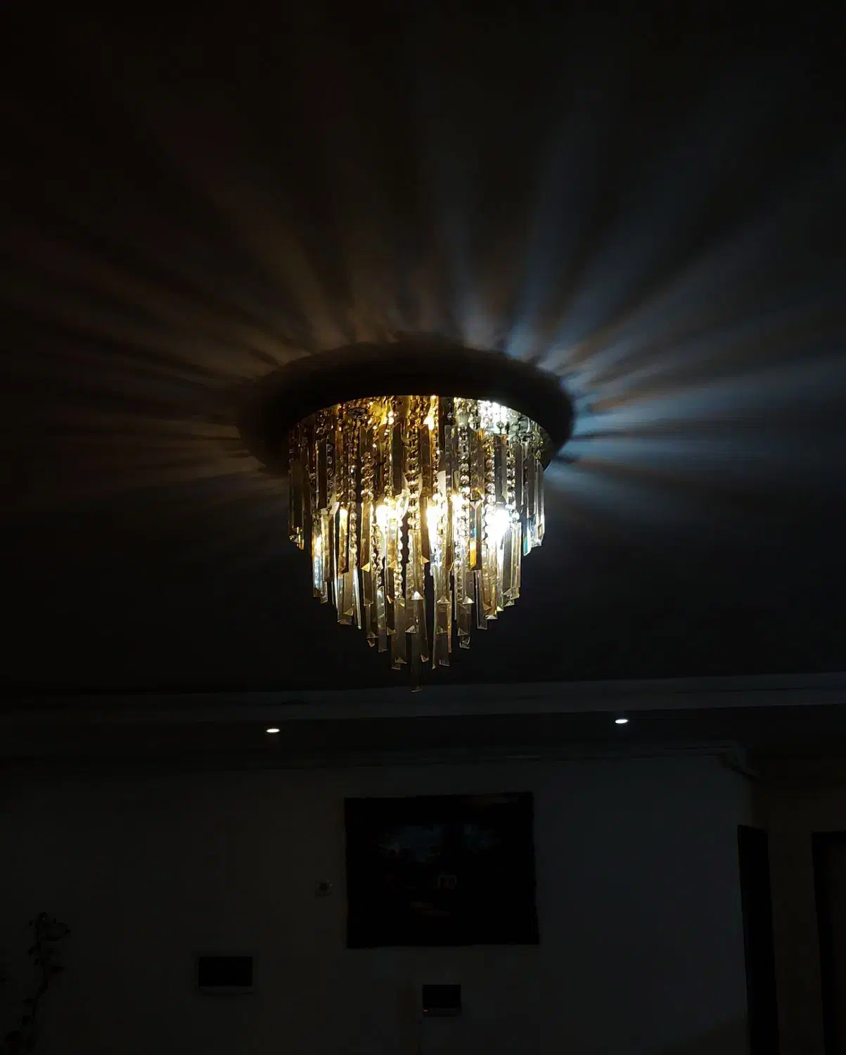 لوستر|لوستر و چراغ آویز|رشت, باهنر|دیوار