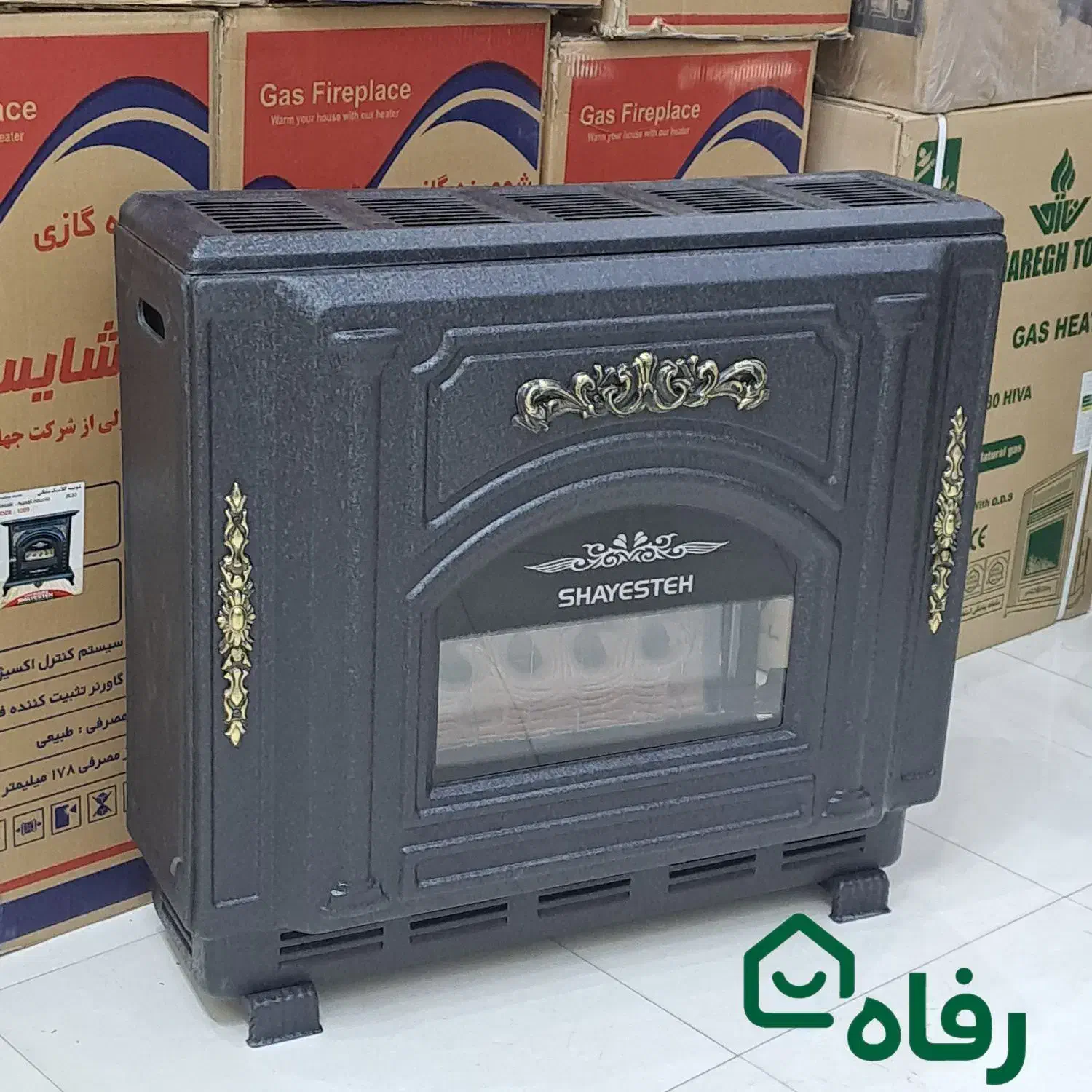 بخاری گازی شایسته ۱۵ و ۱۸ هزار طرح رومی +ارسال|بخاری، هیتر، شومینه|مشهد, شهید آوینی|دیوار