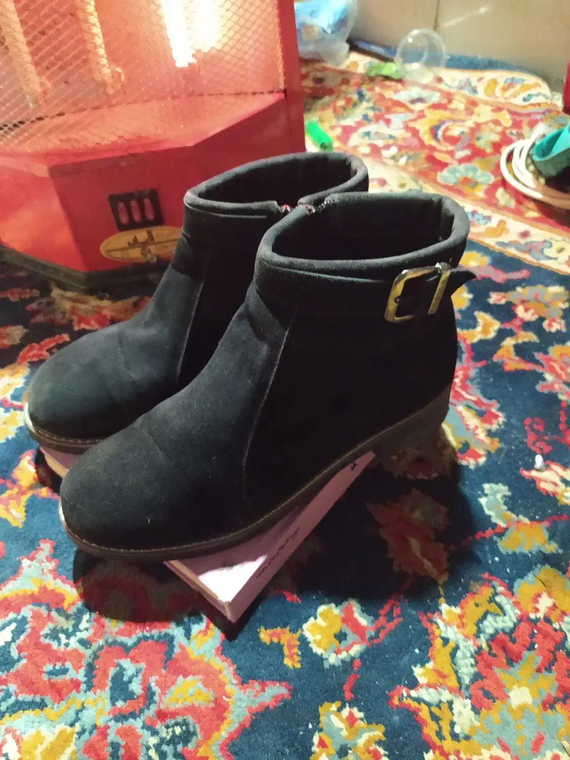 یک جفت نیم بوت سایز 39چرم اصل|کیف، کفش، کمربند|شیراز, دباغ خانه|دیوار