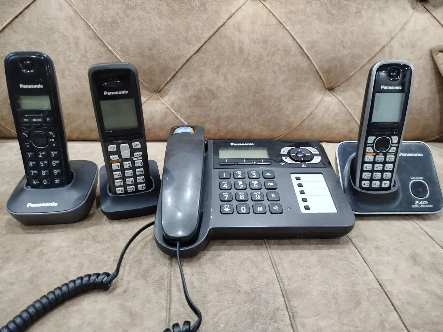 انواع گوشی پاناسونیک|تلفن رومیزی|یزد, |دیوار