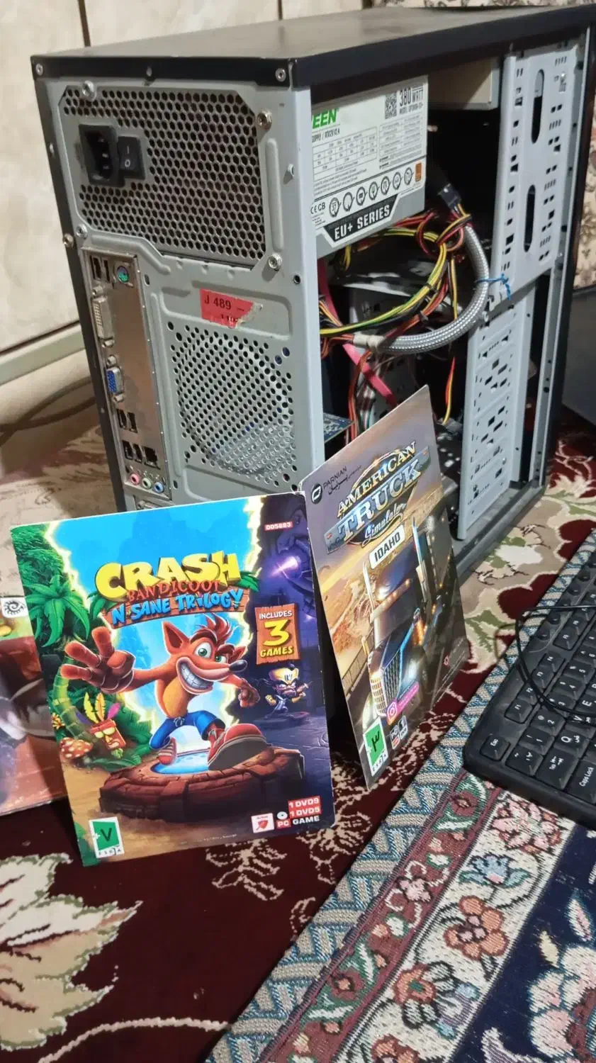 فروش کامپیوتر همراه با بازی|رایانه رومیزی|آق قلا, |دیوار