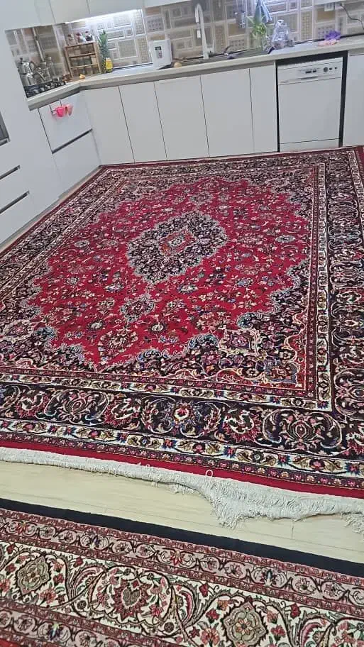فرش دستباف 12متری|فرش|زنجان, |دیوار