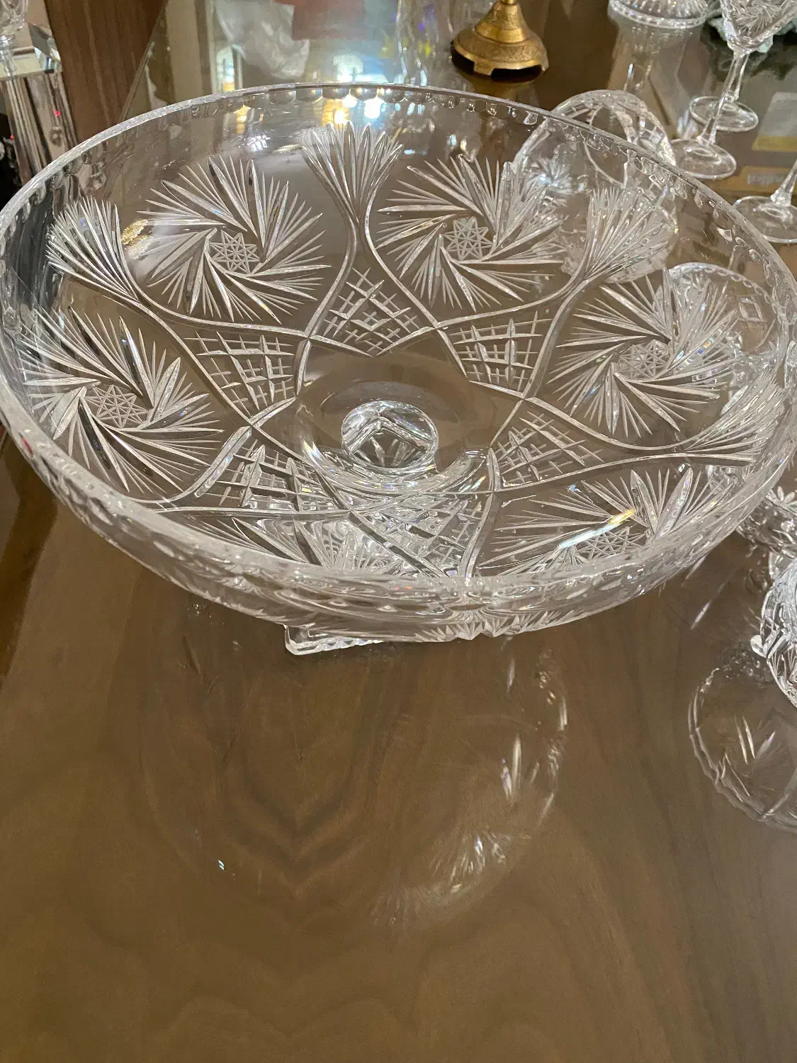 کریستال خورشیدی اصل چک|ظروف سرو و پذیرایی|پردیس, فاز ۴|دیوار