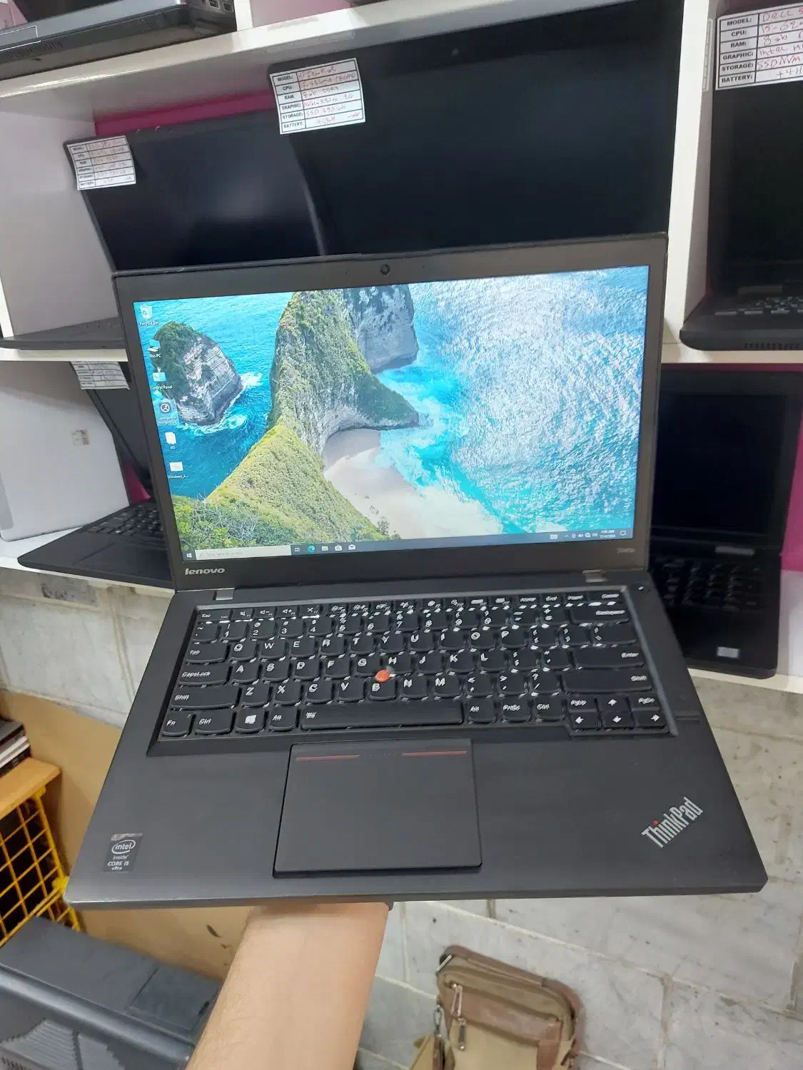لپتاپ لنوو Lenovo T440s i5 RAM16 SSD256 باضمانت|رایانه همراه|کرج, گلشهر|دیوار