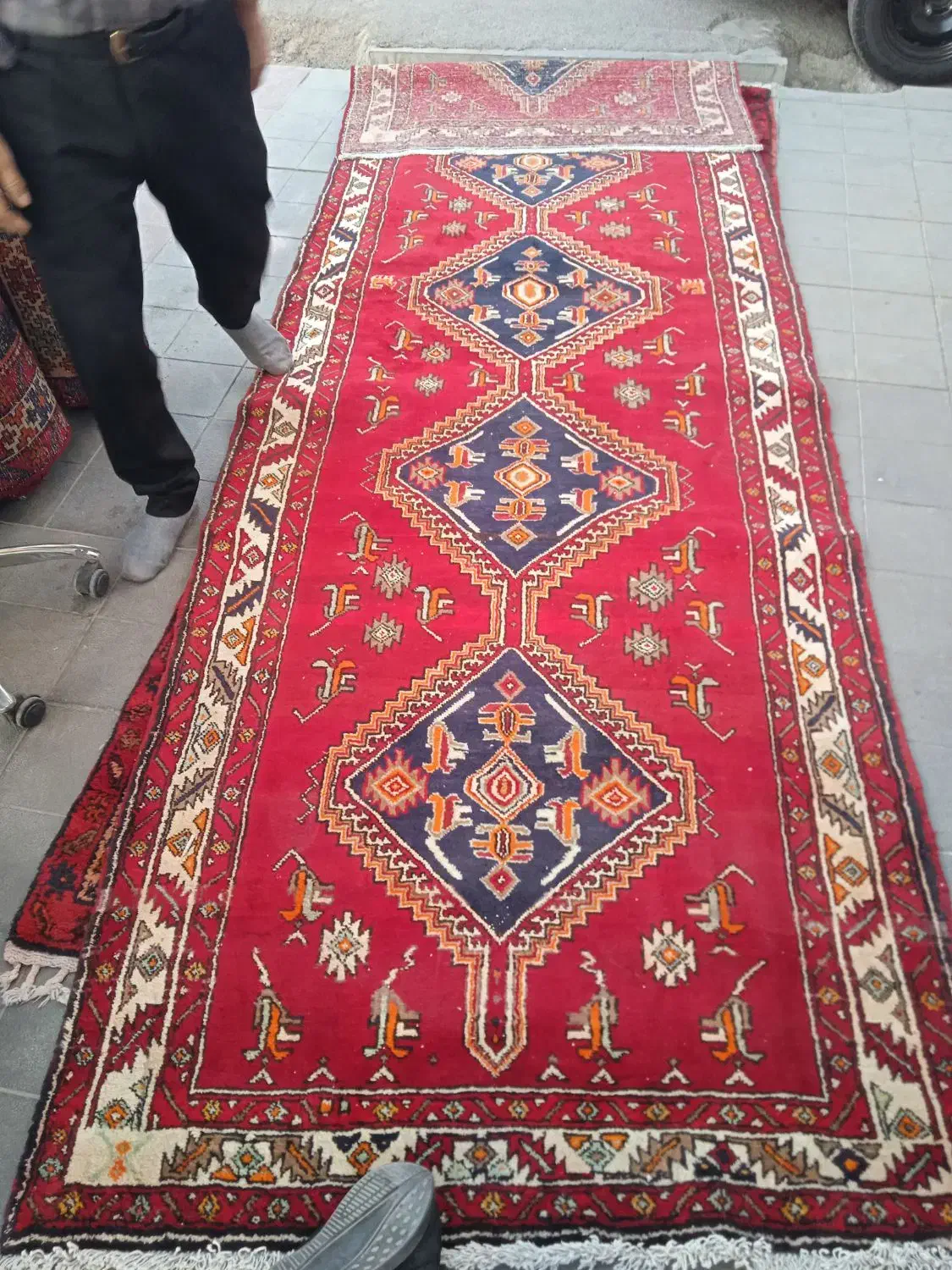 کناره دست بافت|فرش|قم, نیروگاه|دیوار