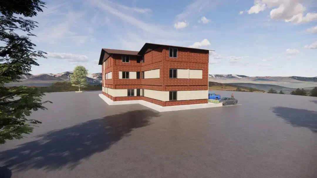 اجرای نمای ترکیبی آجر و سنگ|استخدام معماری، عمران و ساختمانی|زاینده رود, |دیوار