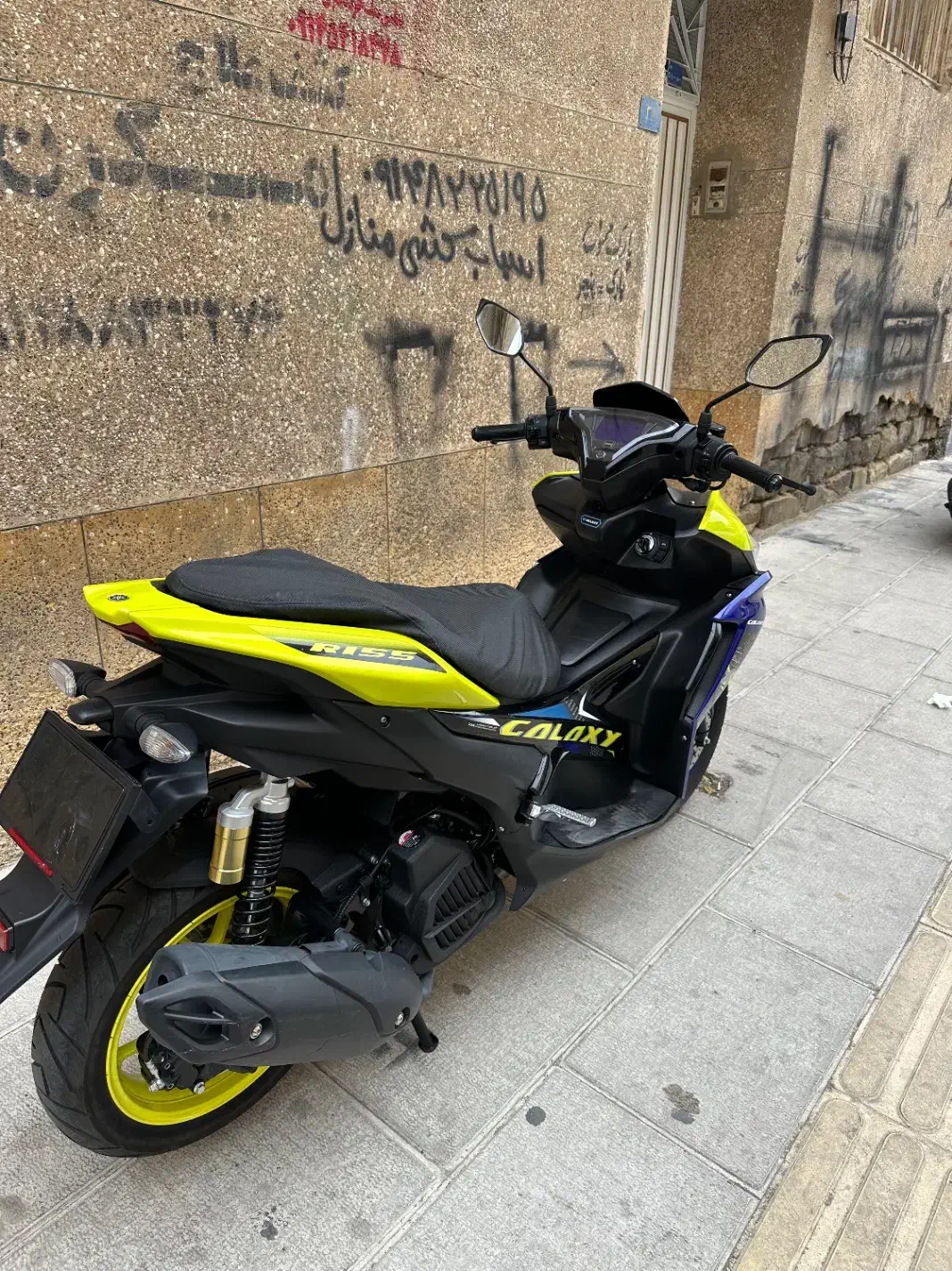 موتور 155 طرح آیروکس رادیات|موتورسیکلت|ارومیه, |دیوار