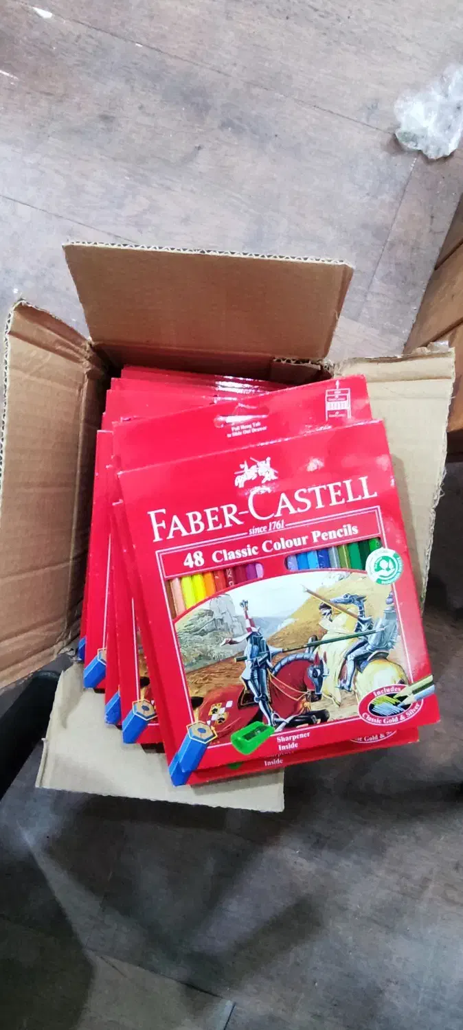 مداد رنگی اورجینال فابر کاستل تعداد بالا|لوازم التحریر|قائمشهر, |دیوار