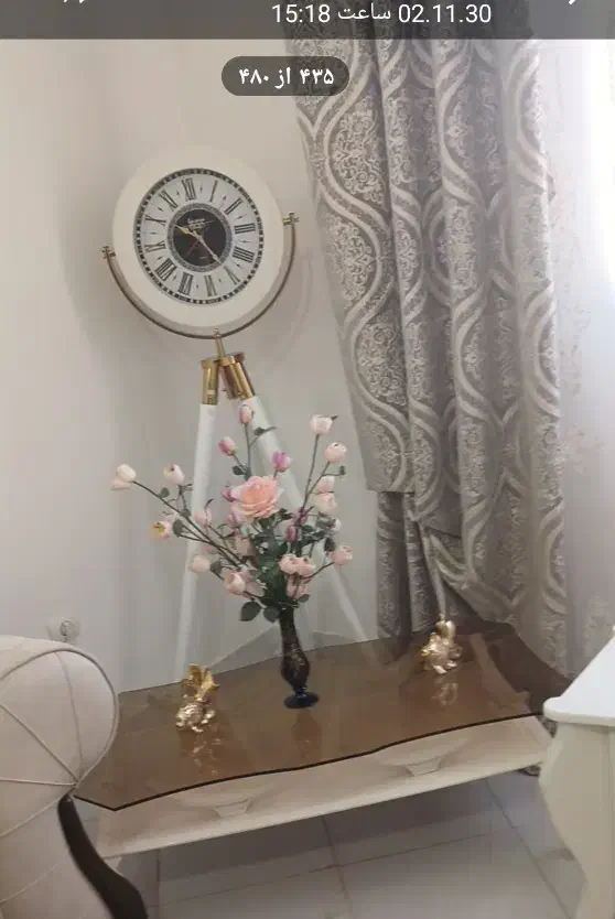 ساعت پایه تلسکوبی|ساعت دیواری و تزئینی|گلبهار, شهر جدید گلبهار|دیوار