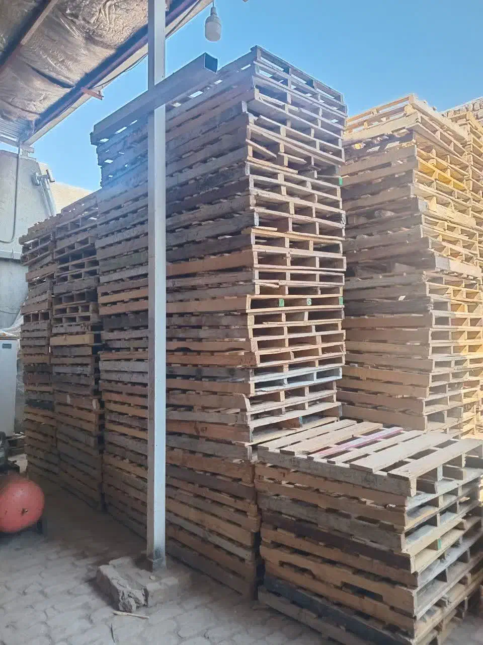 پالت چوبی برای مصارف صنعتی و خانگی|مصالح و تجهیزات ساختمان|قم, شاد قلی|دیوار