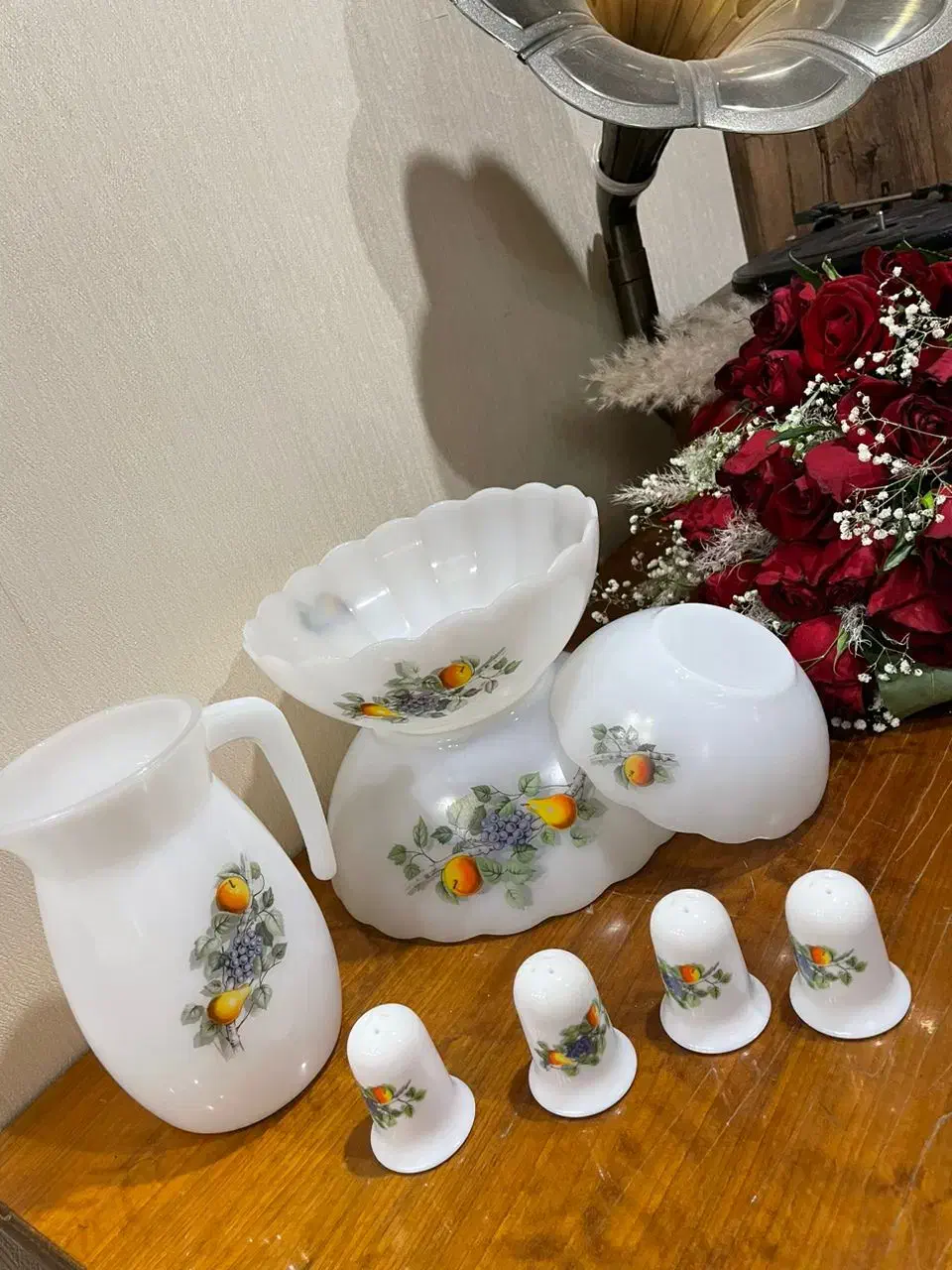 ظروف گل میوه یا همون سیب و‌گلابی|ظروف سرو و پذیرایی|زاهدان, |دیوار