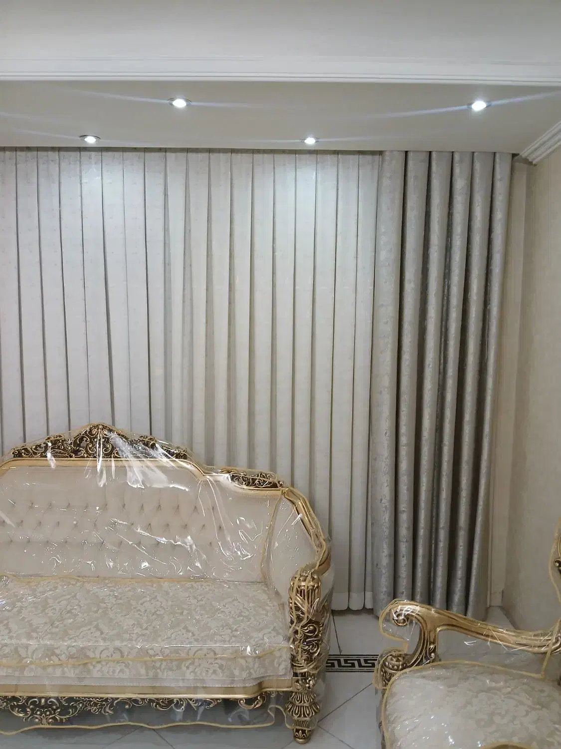 پرده پذیرایی در حد نو|پرده، رانر، رومیزی|تهران, افسریه شمالی|دیوار