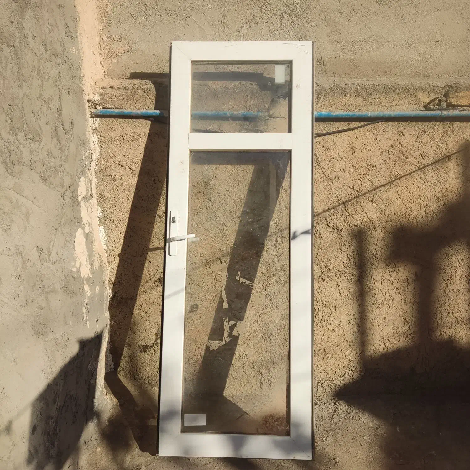 درب المنیومیpvcباشیشه دوجداره|مصالح و تجهیزات ساختمان|ابهر, |دیوار