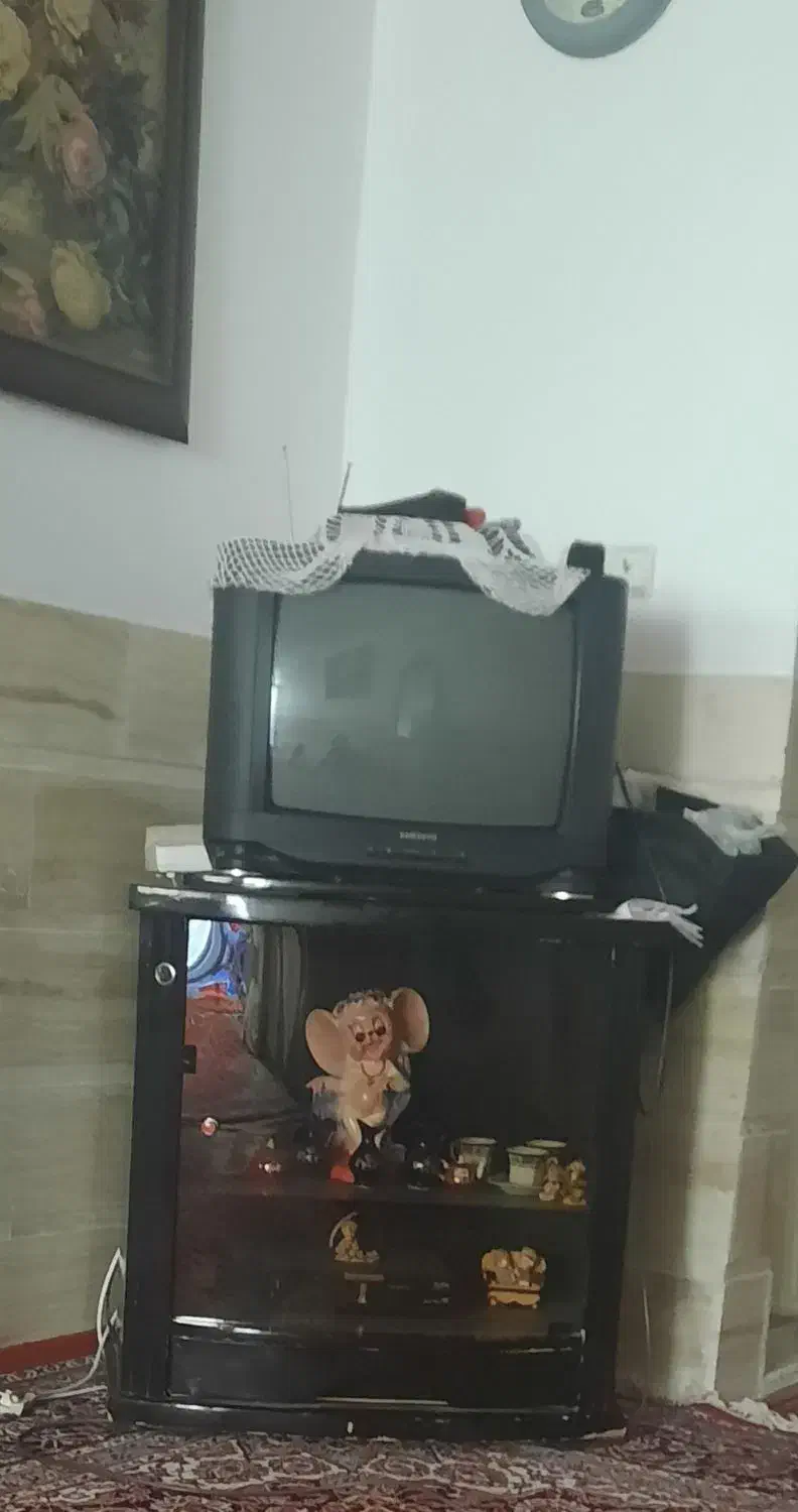 تلویزیون ۲۱ اینچ سامسونگ|تلویزیون و پروژکتور|قم, چهار امامزاده|دیوار