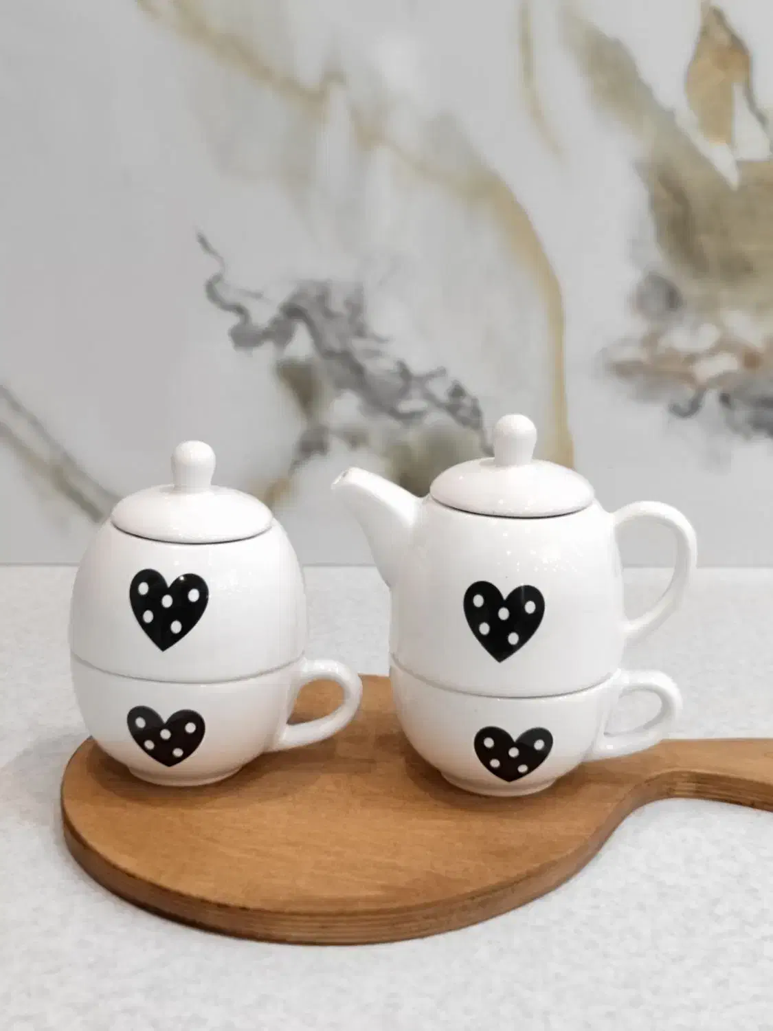 ست قوری و فنجون و قندون|ظروف سرو و پذیرایی|اسلامشهر, شهرک الهیه|دیوار