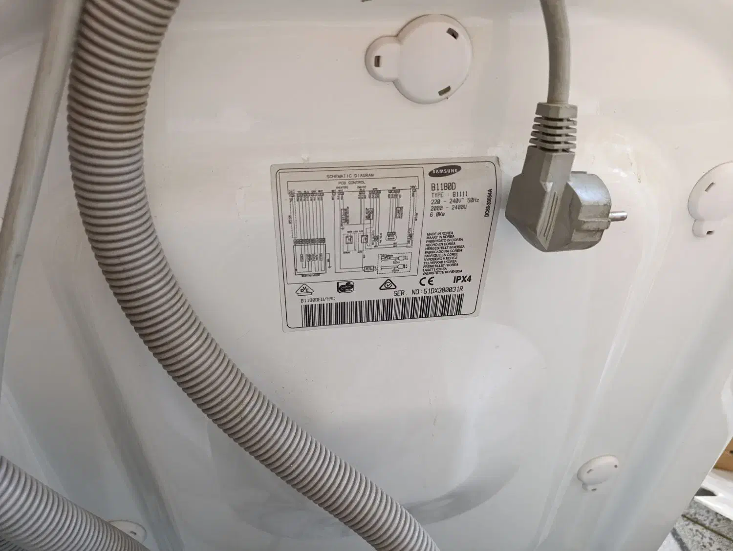 لباسشویی سامسونگ مدل 1180 Big wash|ماشین لباسشویی و خشک‌کن لباس|سمنان, |دیوار